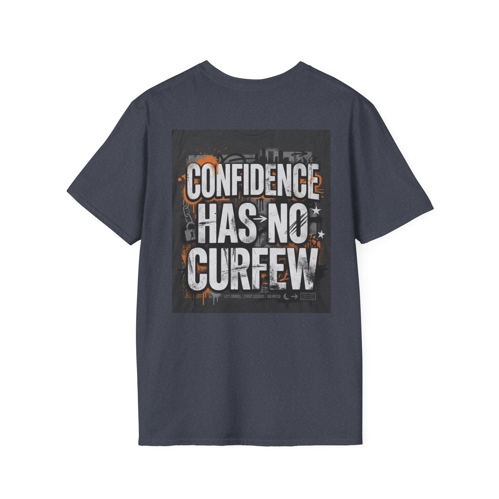 Confidence Has No Curfew T-Shirt — Empowering Urban Graphic Tee - Image 44