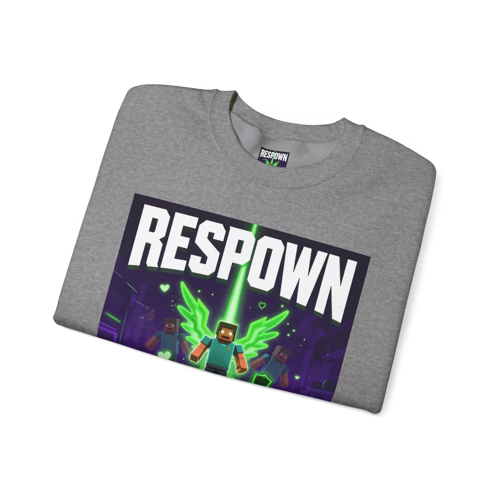 Respawn With Purpose Crewneck Sweatshirt — Gaming Graphic Pullover - Image 31