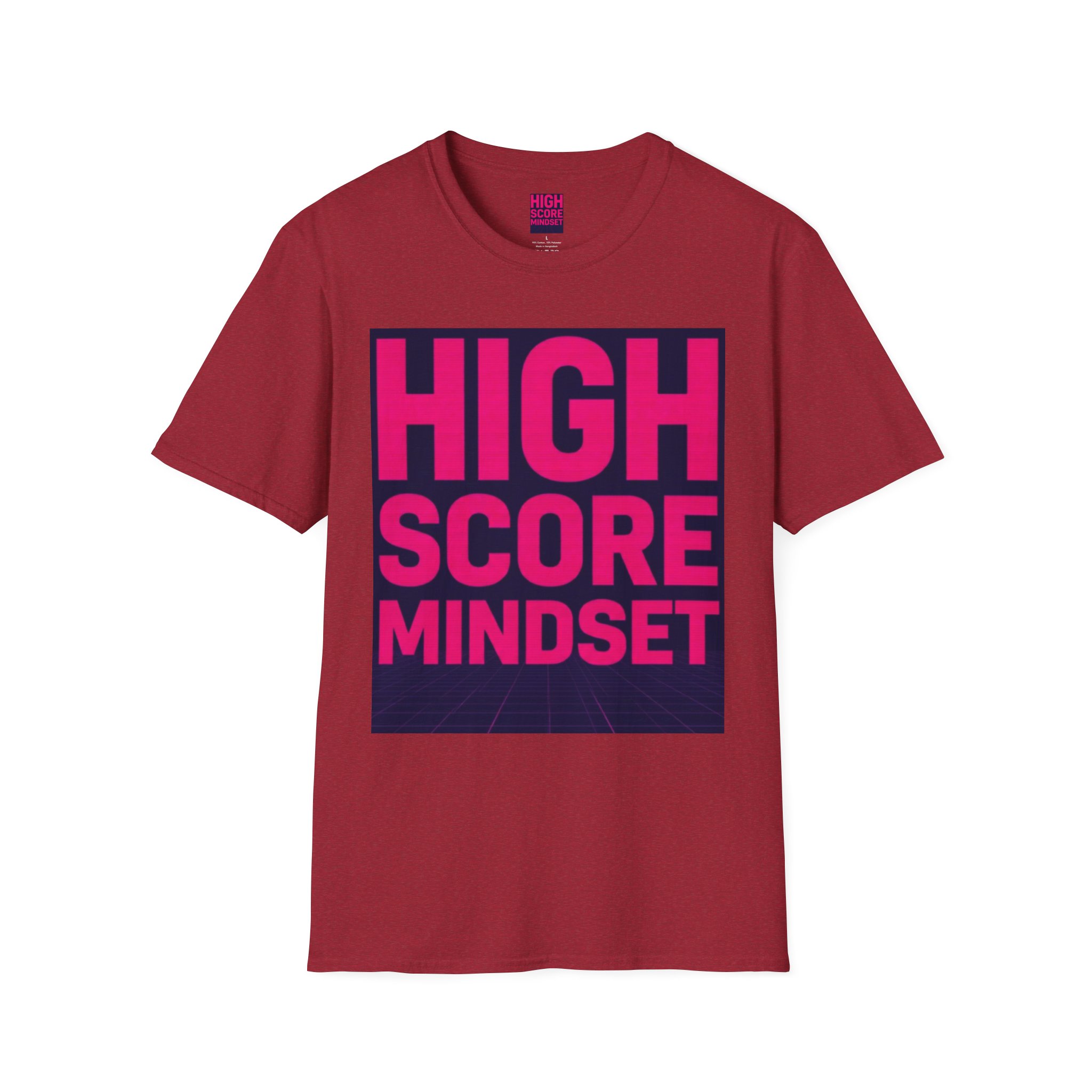 High Score Mindset T-Shirt — Retro Bold Motivational Tee - Image 47