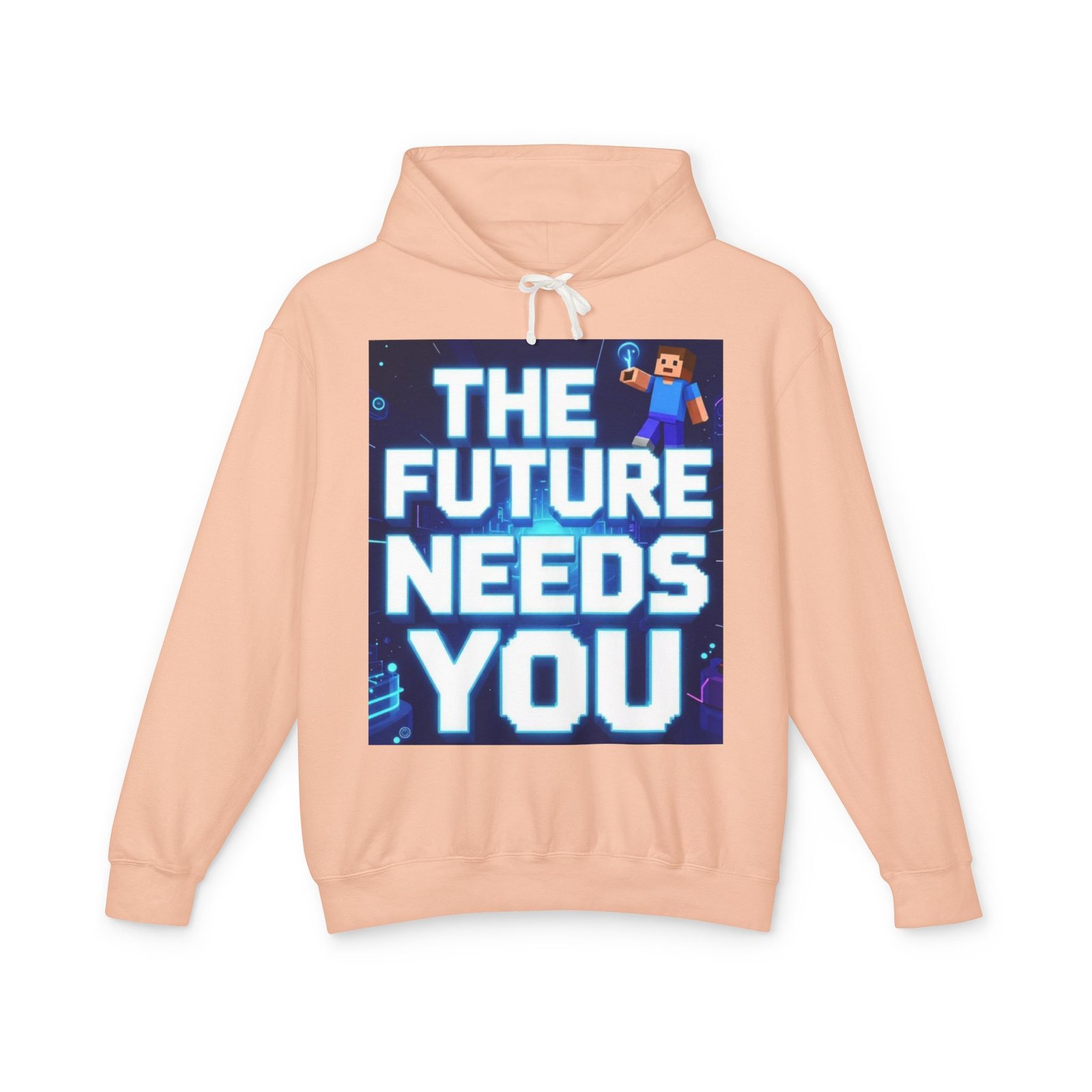 Hoodie — "The Future Needs You" Motivational Graphic Hoodie - Image 17