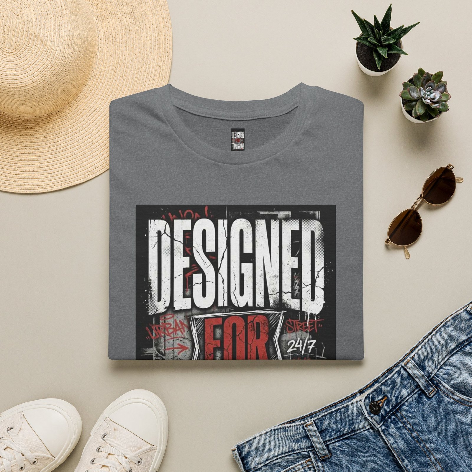 T-Shirt — "Designed for Tomorrow" Graphic Tee - Image 21