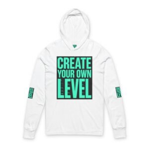 Create Your Own Level Hooded Long Sleeve Tee