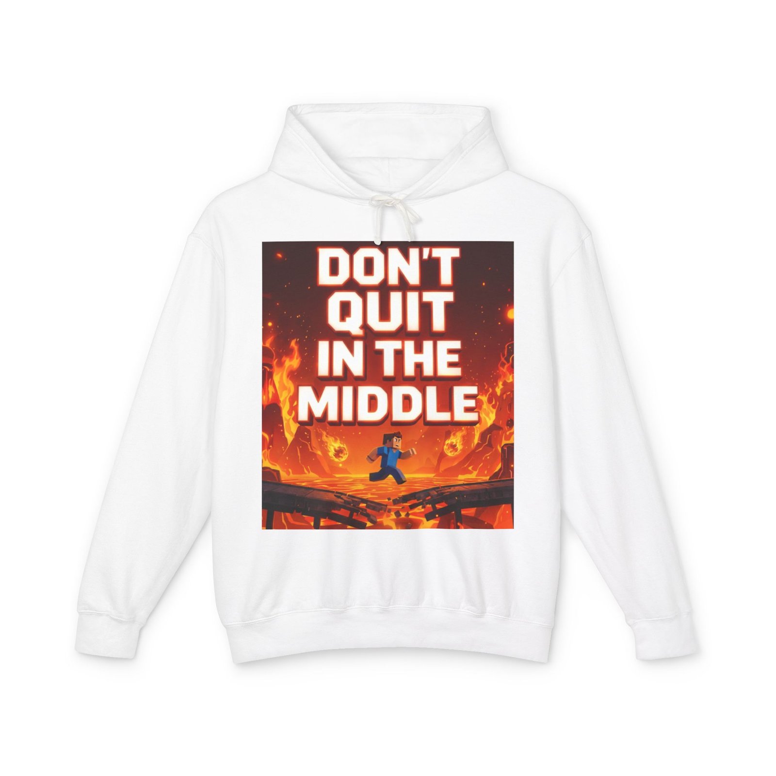 Motivational Hoodie — “Don’t Quit in the Middle” Inspirational Pullover - Image 5