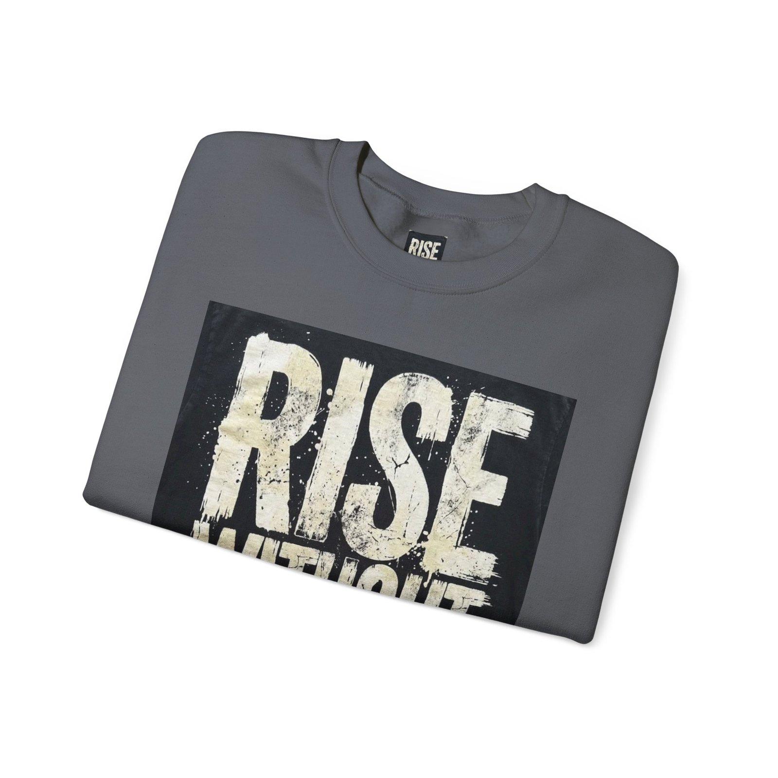 Crewneck Sweatshirt — "RISE WITHOUT PERMISSION" Bold Graphic - Image 39