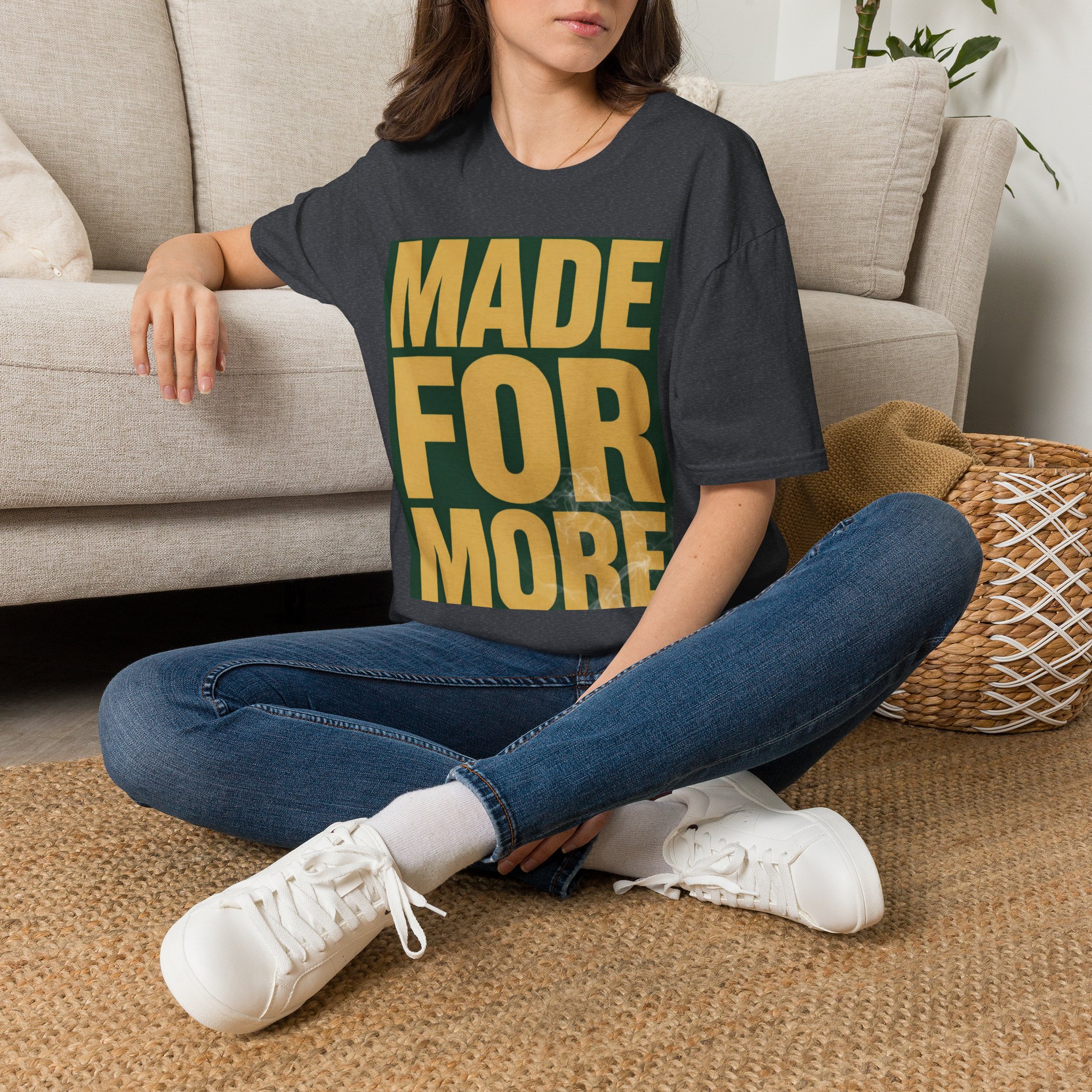 Made For More Graphic T-Shirt — Bold Motivational Cotton Tee - Image 38