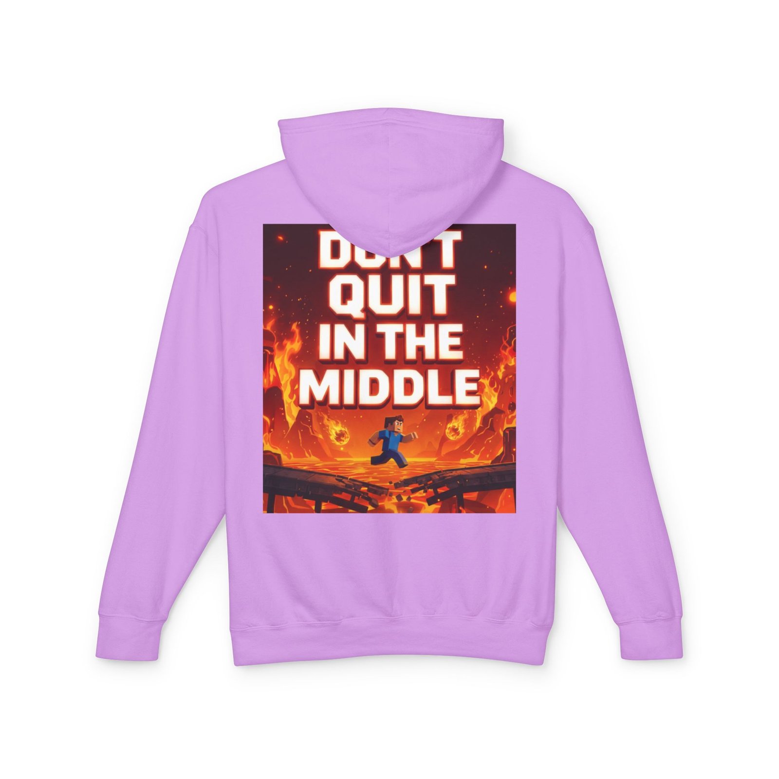 Motivational Hoodie — “Don’t Quit in the Middle” Inspirational Pullover - Image 14