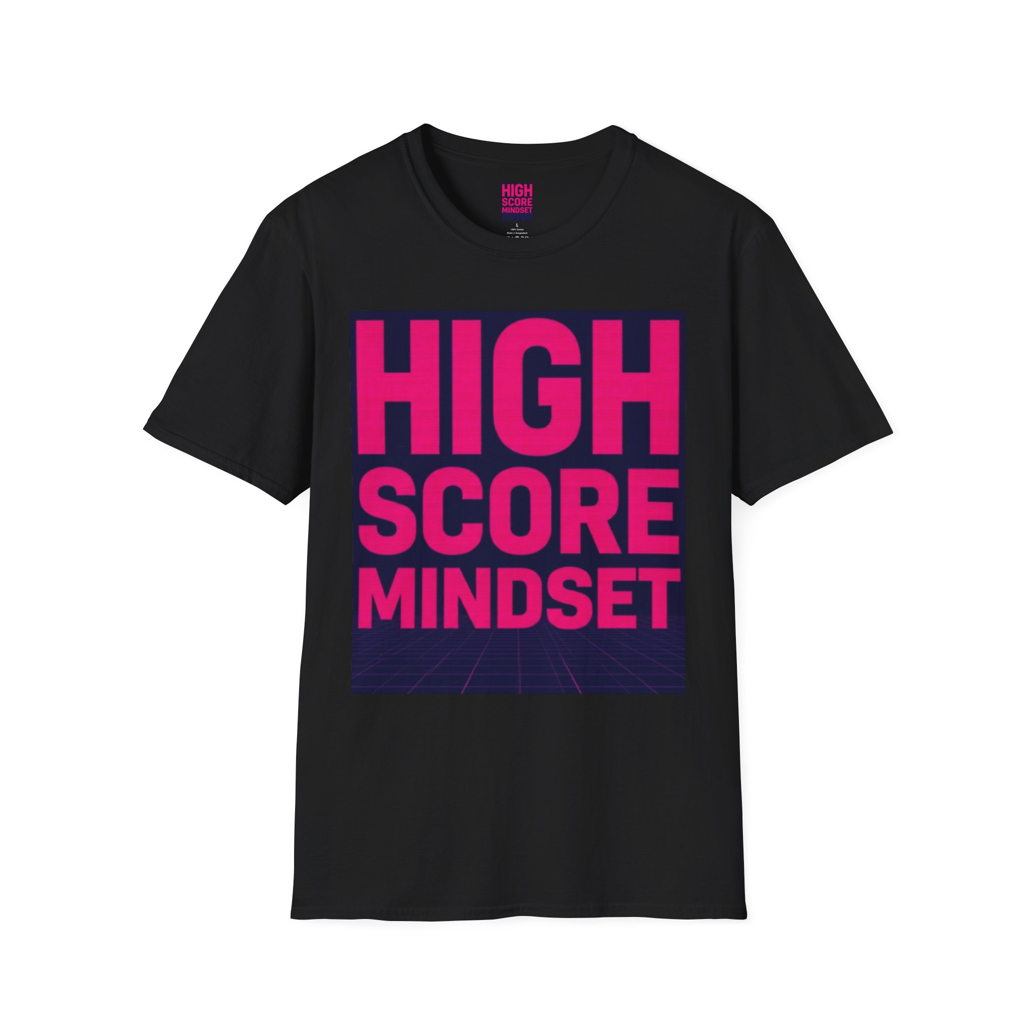 High Score Mindset T-Shirt — Retro Bold Motivational Tee - Image 7