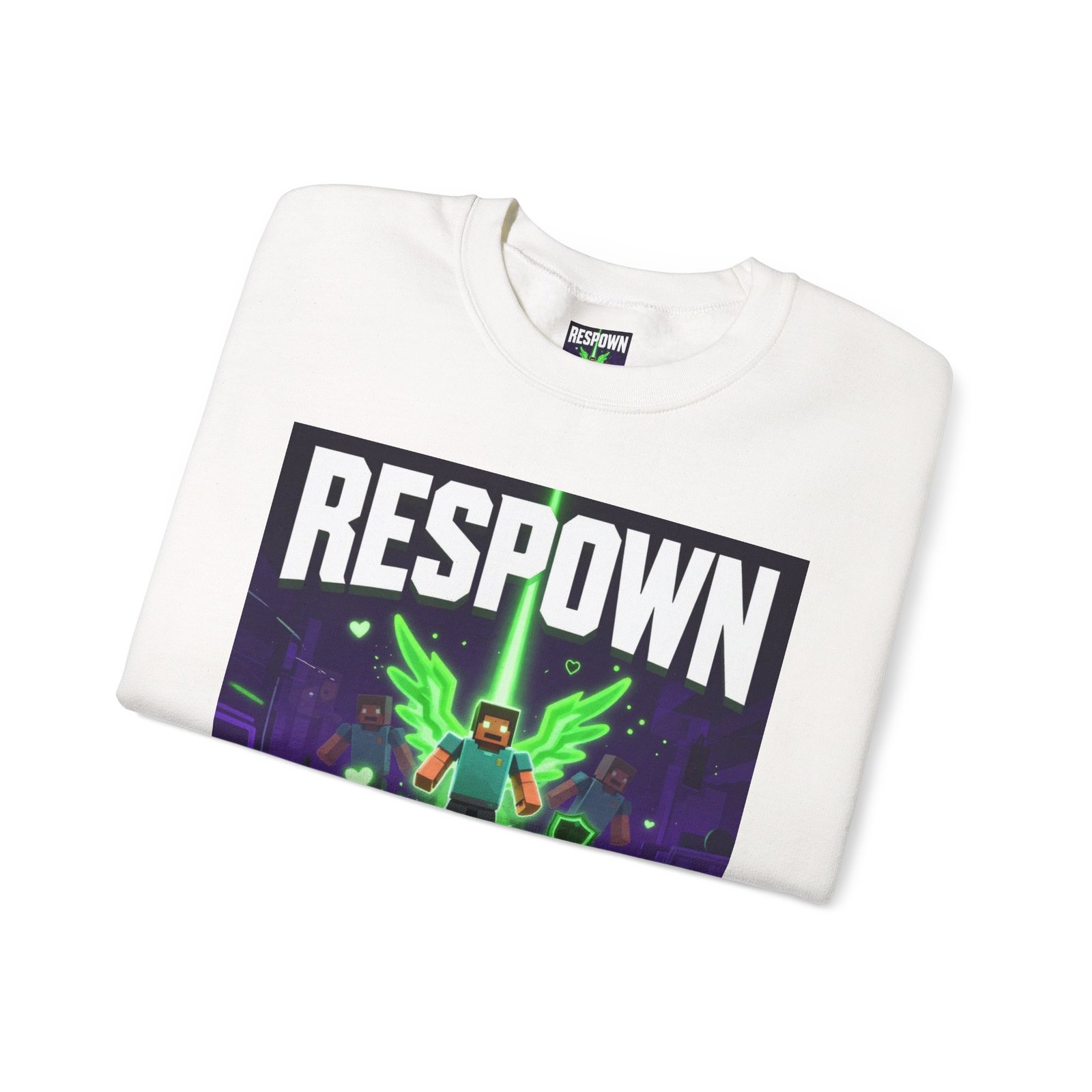 Respawn With Purpose Crewneck Sweatshirt — Gaming Graphic Pullover - Image 3