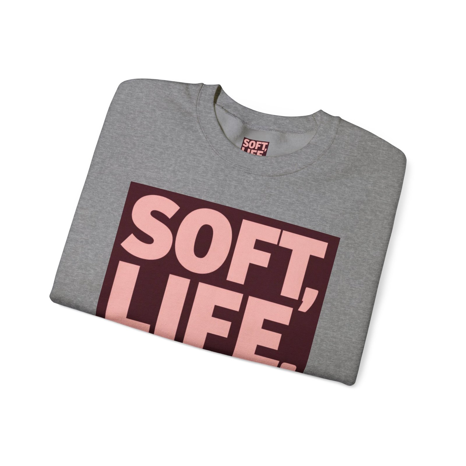 Soft Life Strong Mind Sweatshirt — Inspirational Graphic Crewneck - Image 31