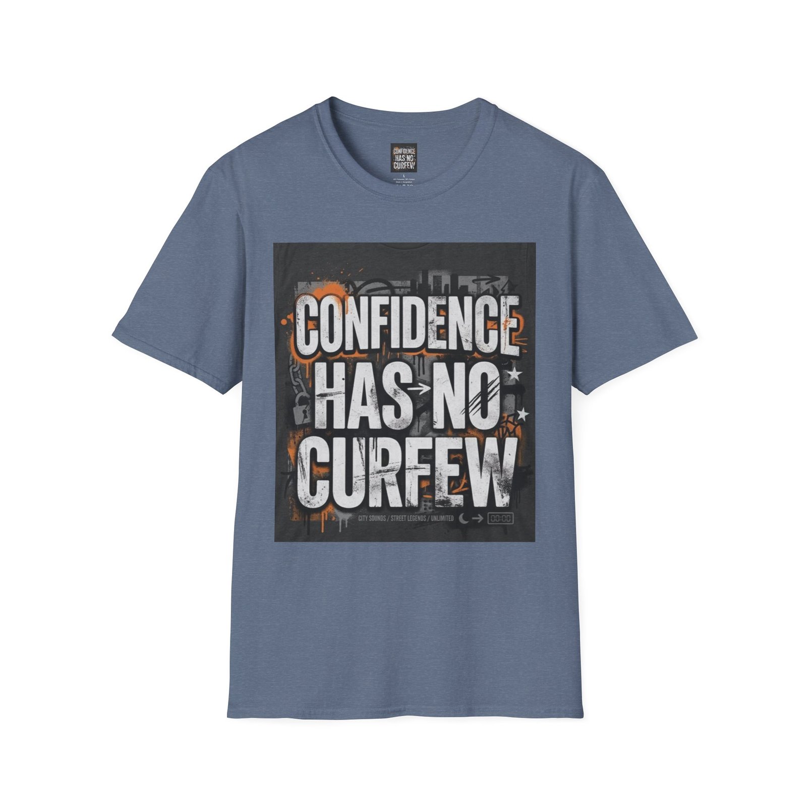 Confidence Has No Curfew T-Shirt — Empowering Urban Graphic Tee - Image 31