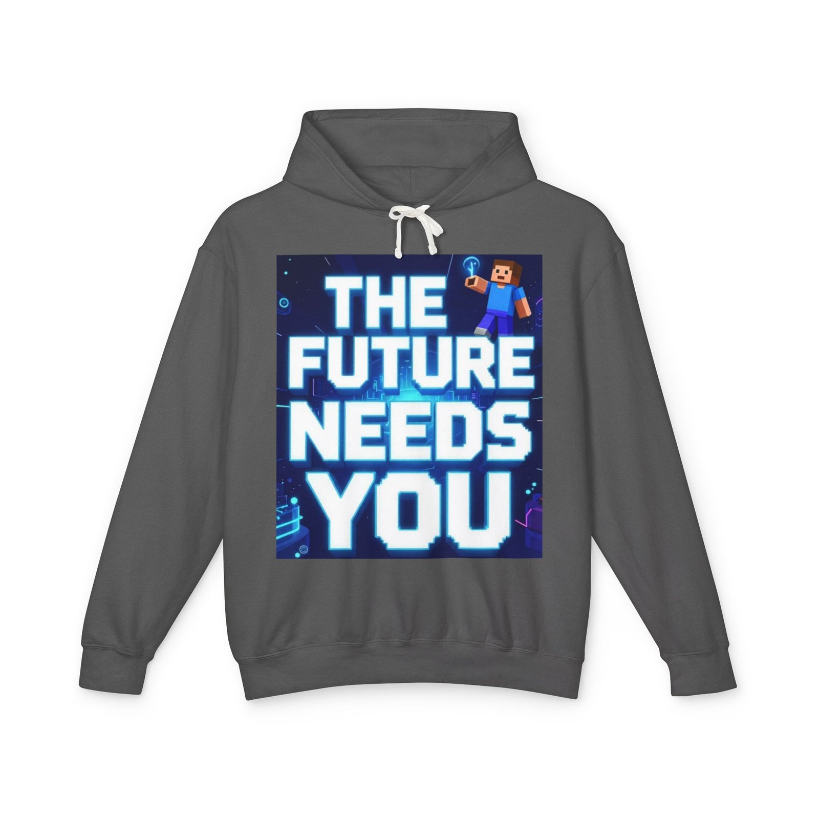 Hoodie — "The Future Needs You" Motivational Graphic Hoodie - Image 21