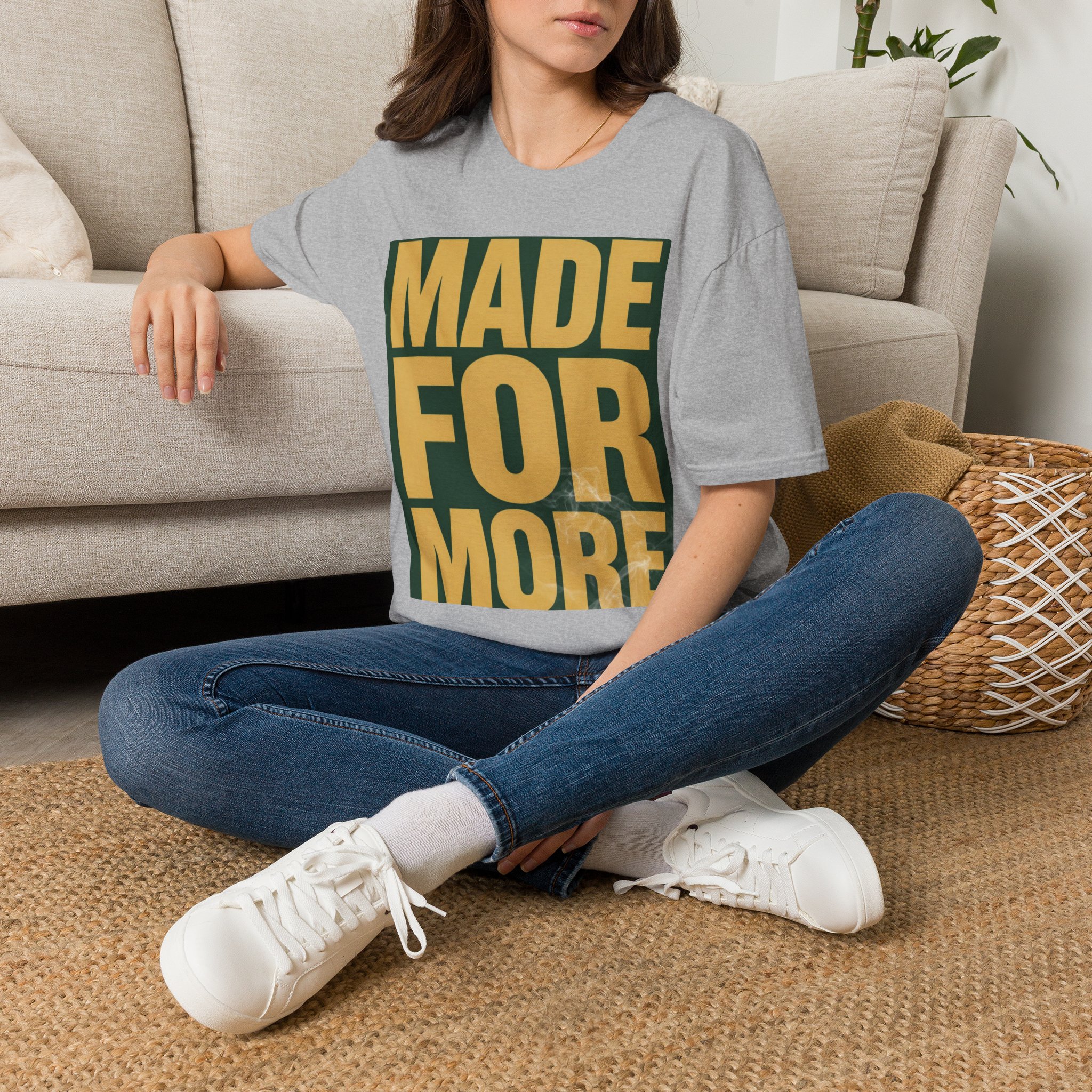Made For More Graphic T-Shirt — Bold Motivational Cotton Tee - Image 14