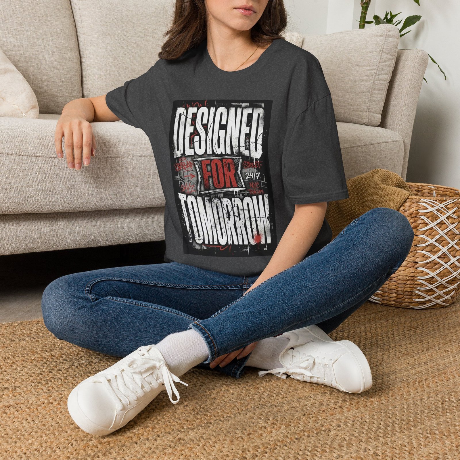 T-Shirt — "Designed for Tomorrow" Graphic Tee - Image 26
