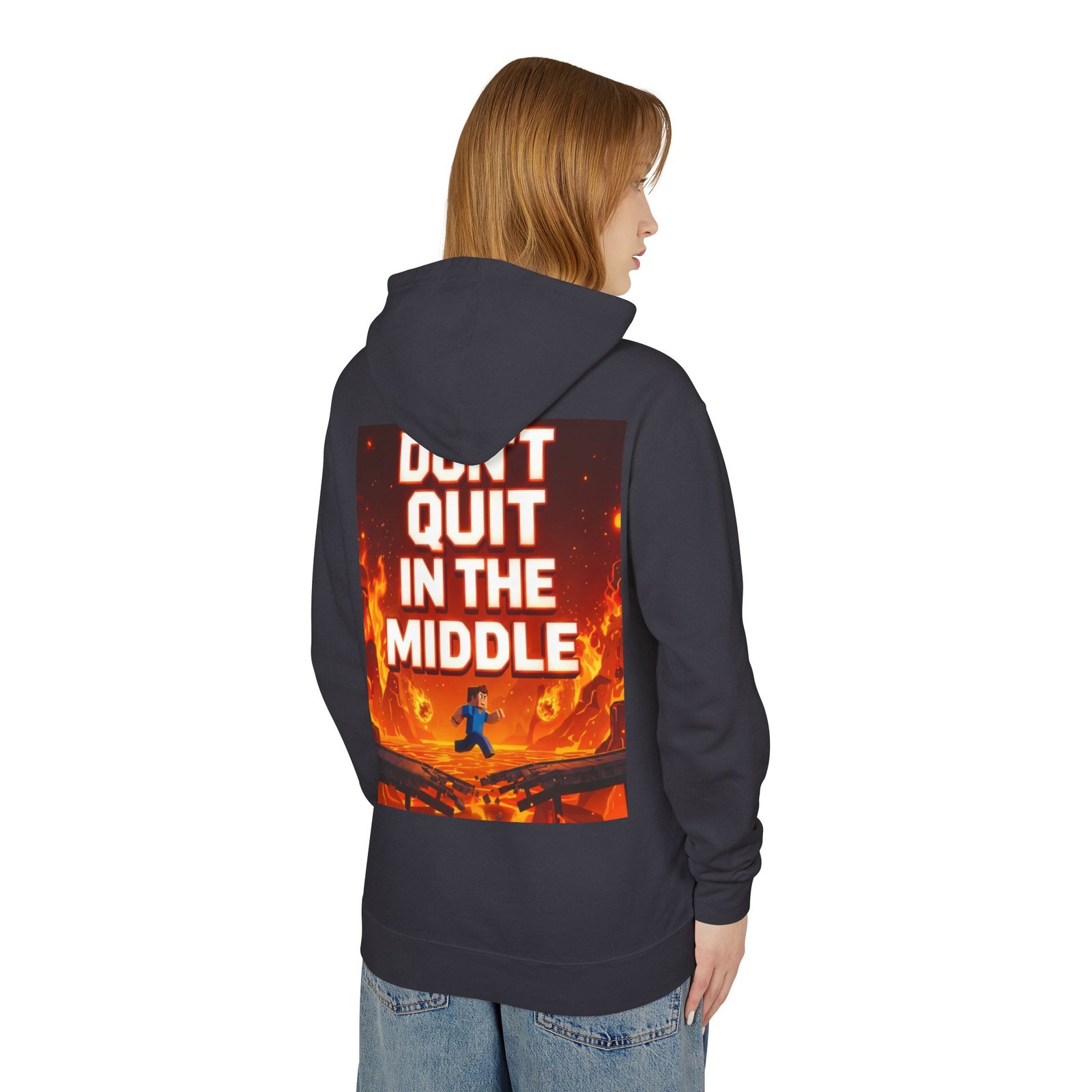 Motivational Hoodie — “Don’t Quit in the Middle” Inspirational Pullover - Image 40