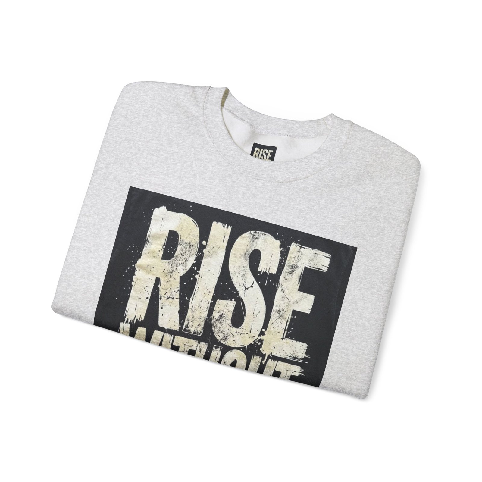 Crewneck Sweatshirt — "RISE WITHOUT PERMISSION" Bold Graphic - Image 11