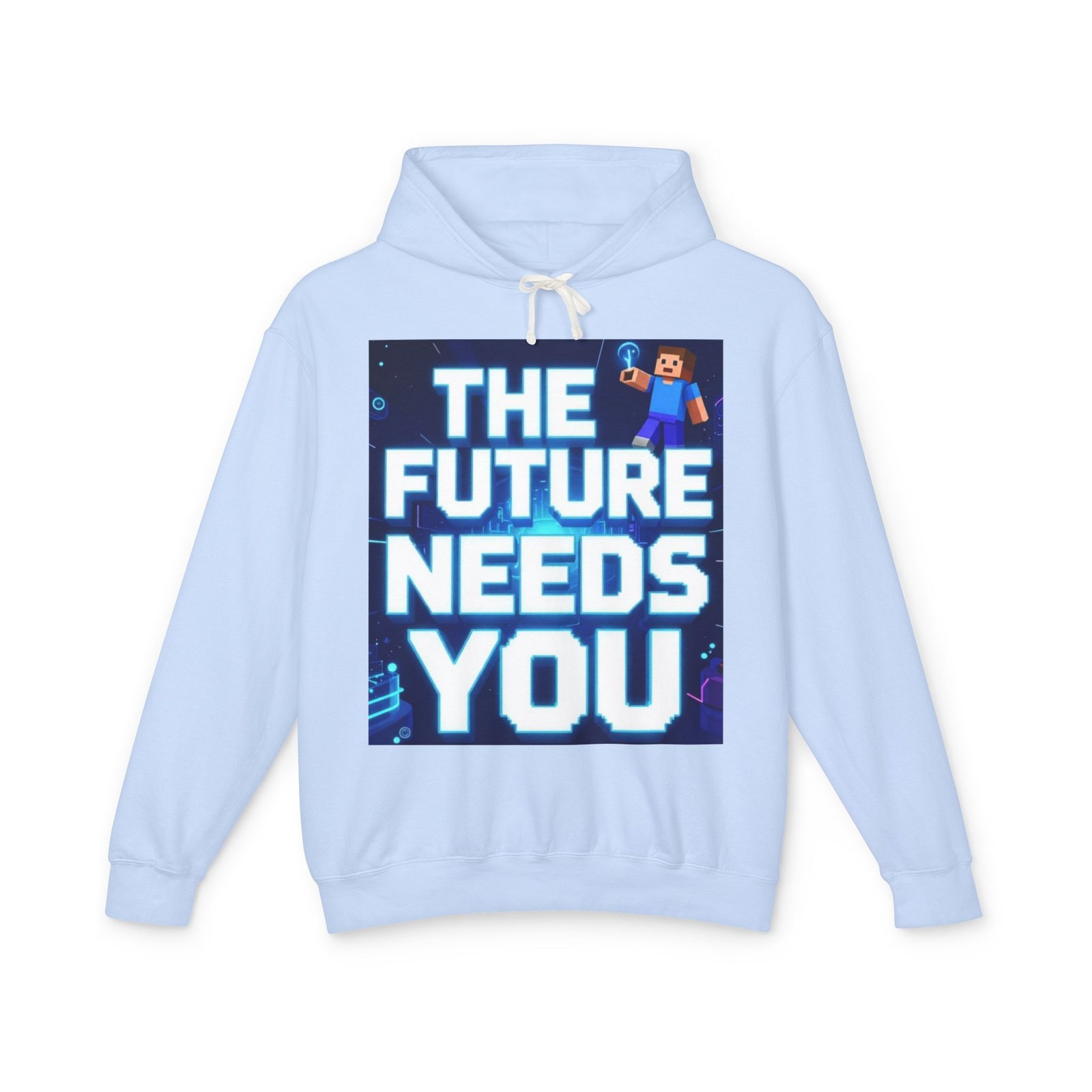 Hoodie — "The Future Needs You" Motivational Graphic Hoodie - Image 9