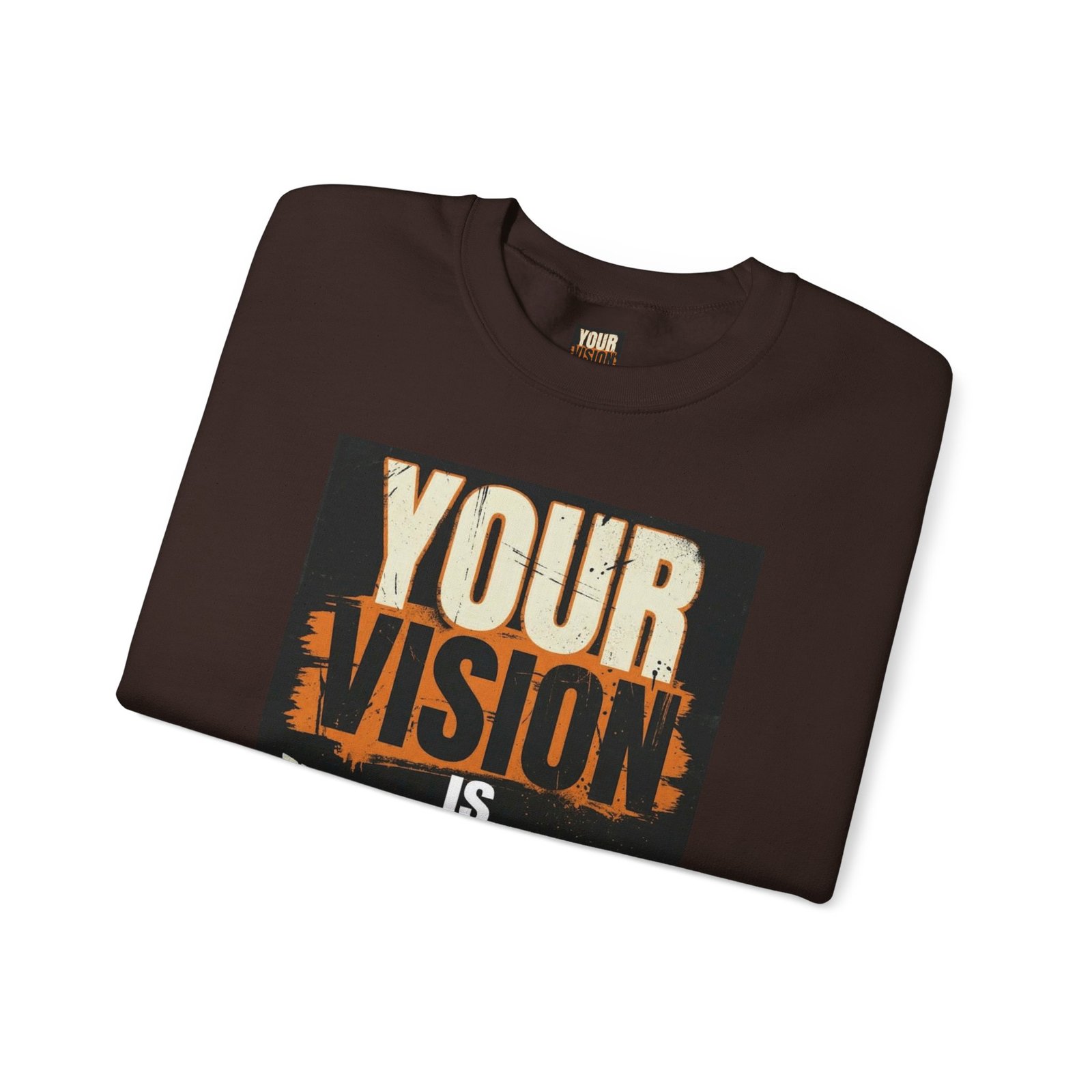 Crewneck Sweatshirt — “Your Vision Is Valid” Inspirational Graphic - Image 27