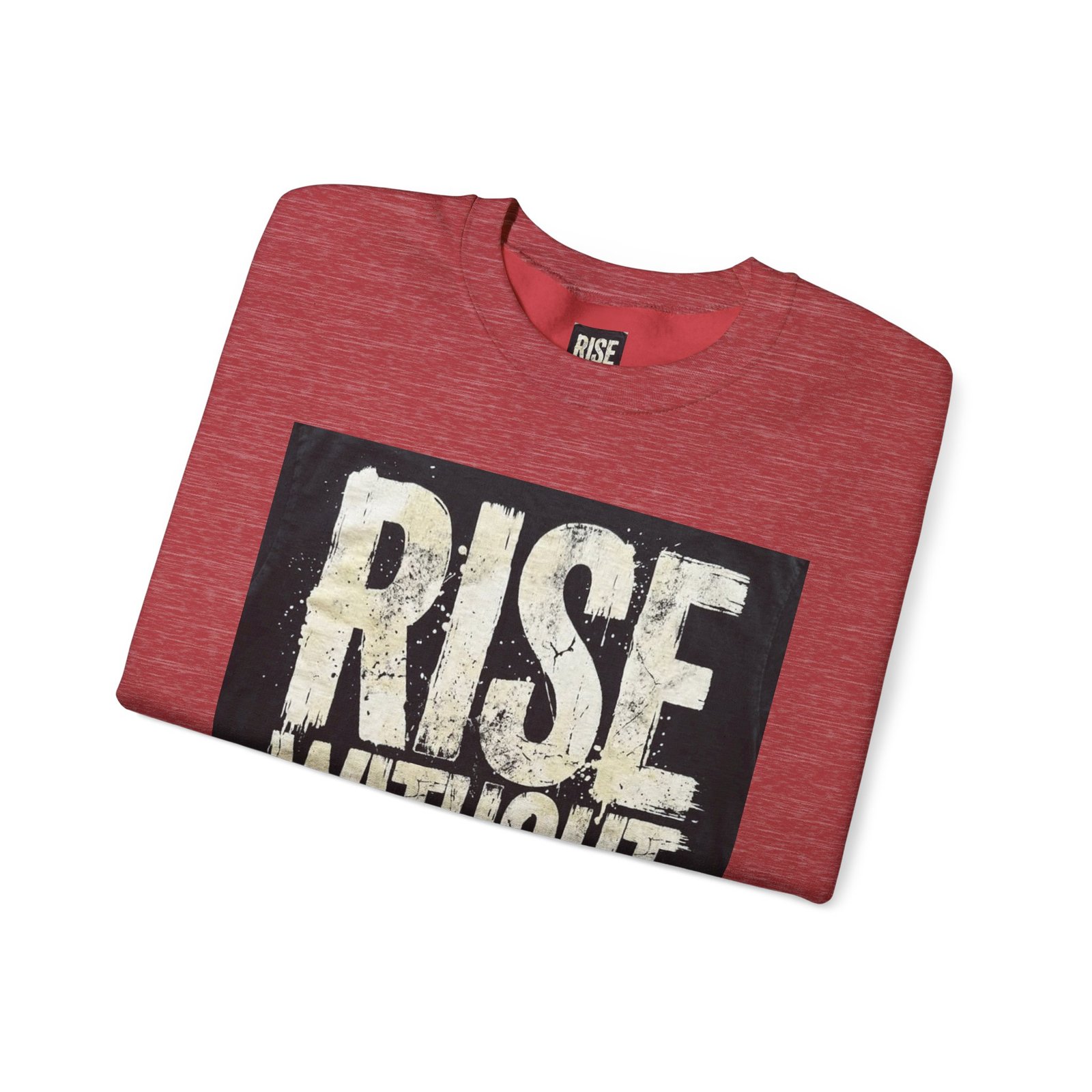 Crewneck Sweatshirt — "RISE WITHOUT PERMISSION" Bold Graphic - Image 43