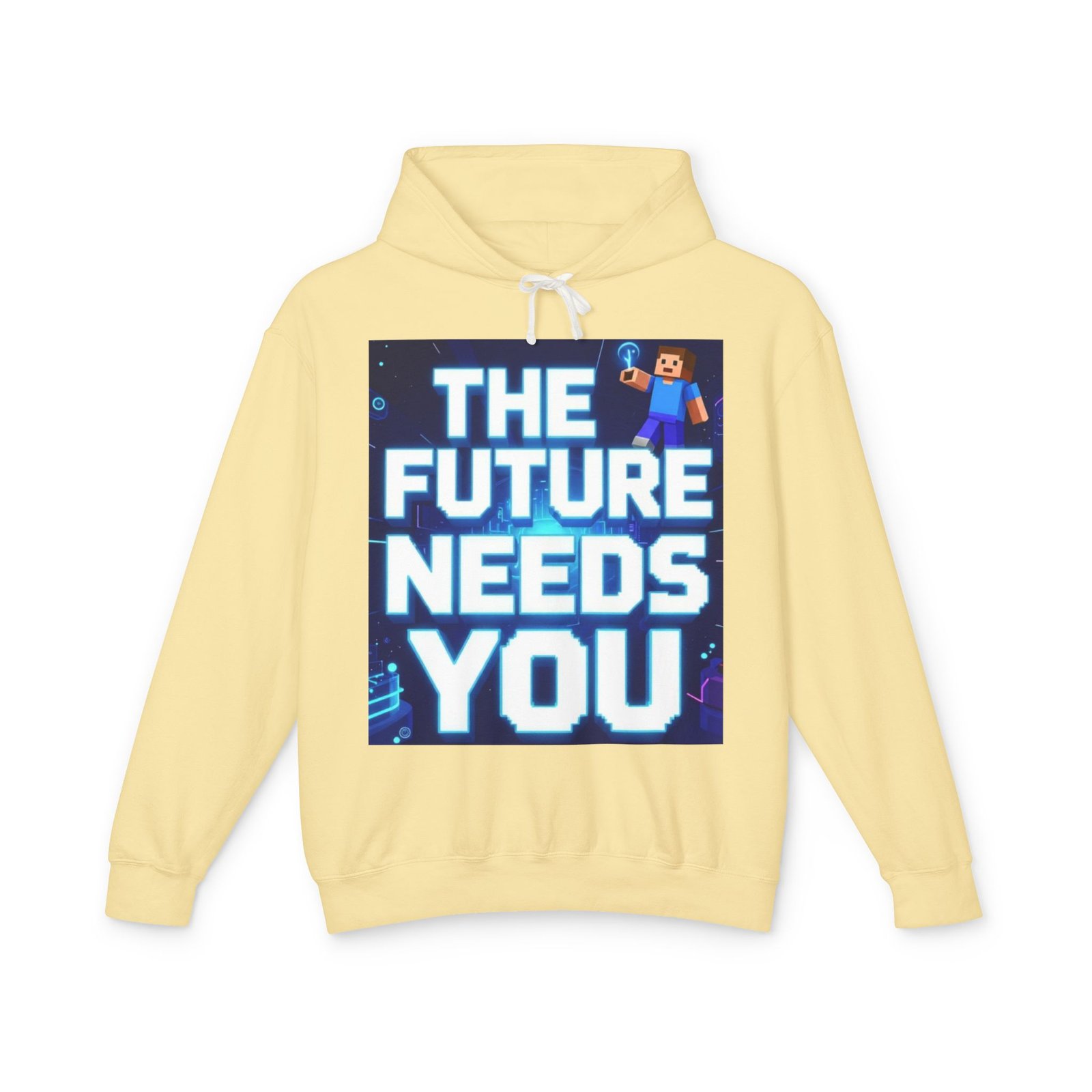 Hoodie — "The Future Needs You" Motivational Graphic Hoodie - Image 25