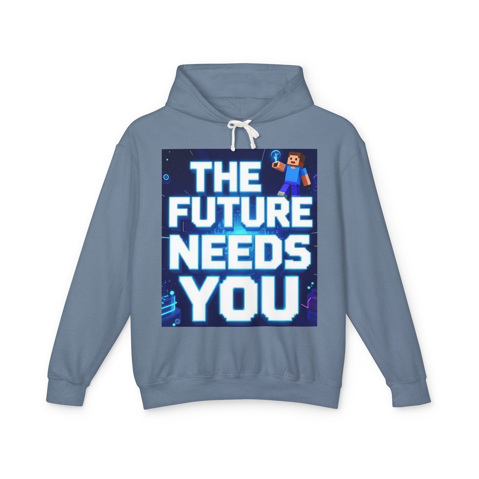 Hoodie — "The Future Needs You" Motivational Graphic Hoodie - Image 33
