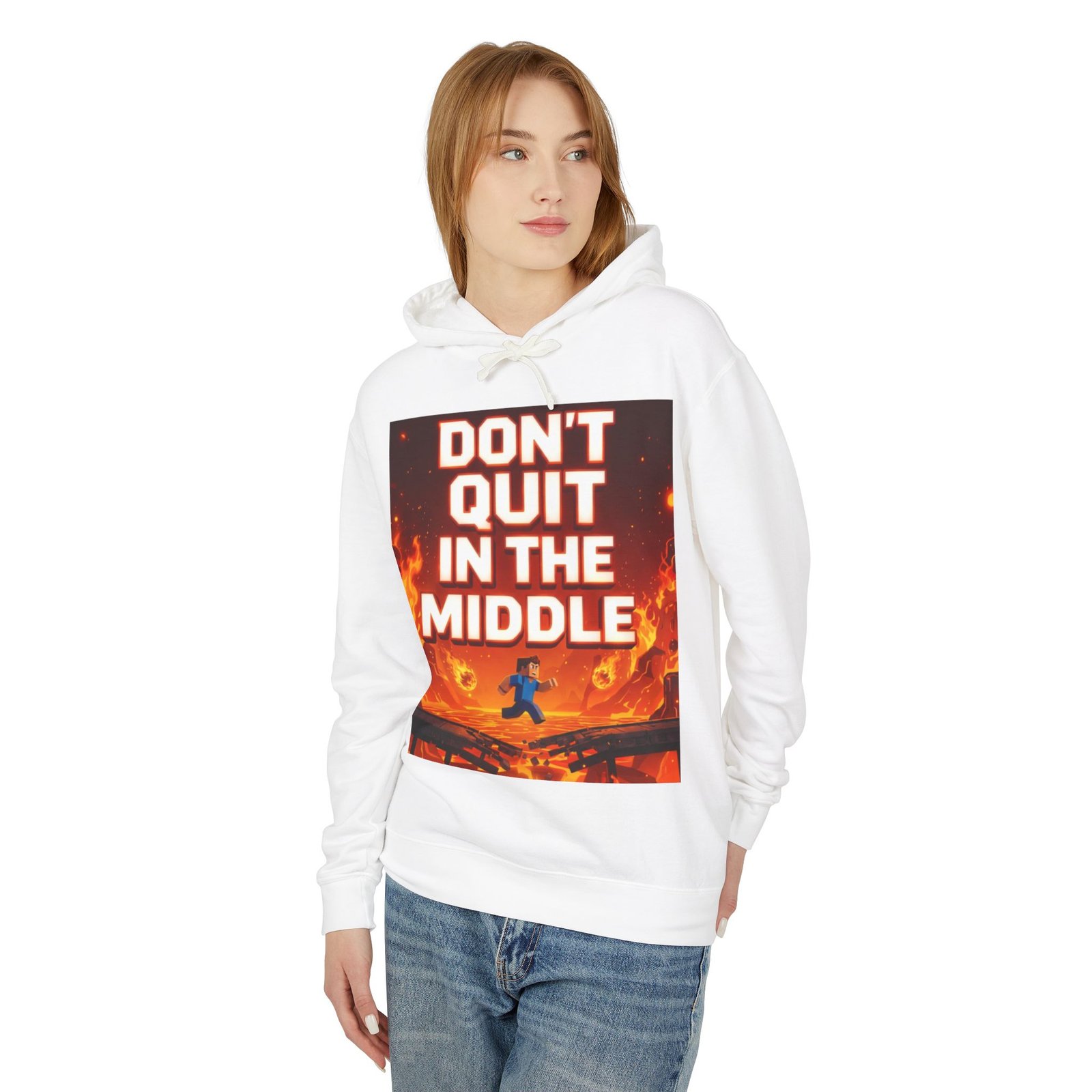 Motivational Hoodie — “Don’t Quit in the Middle” Inspirational Pullover - Image 7