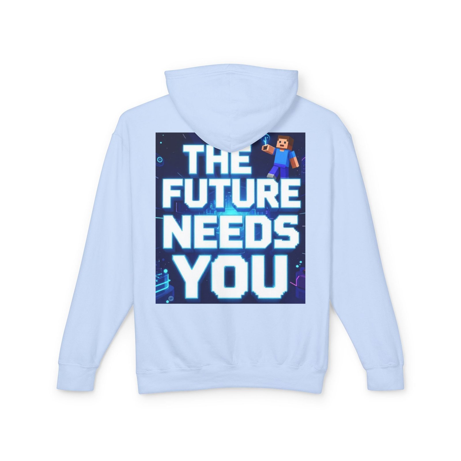 Hoodie — "The Future Needs You" Motivational Graphic Hoodie - Image 10