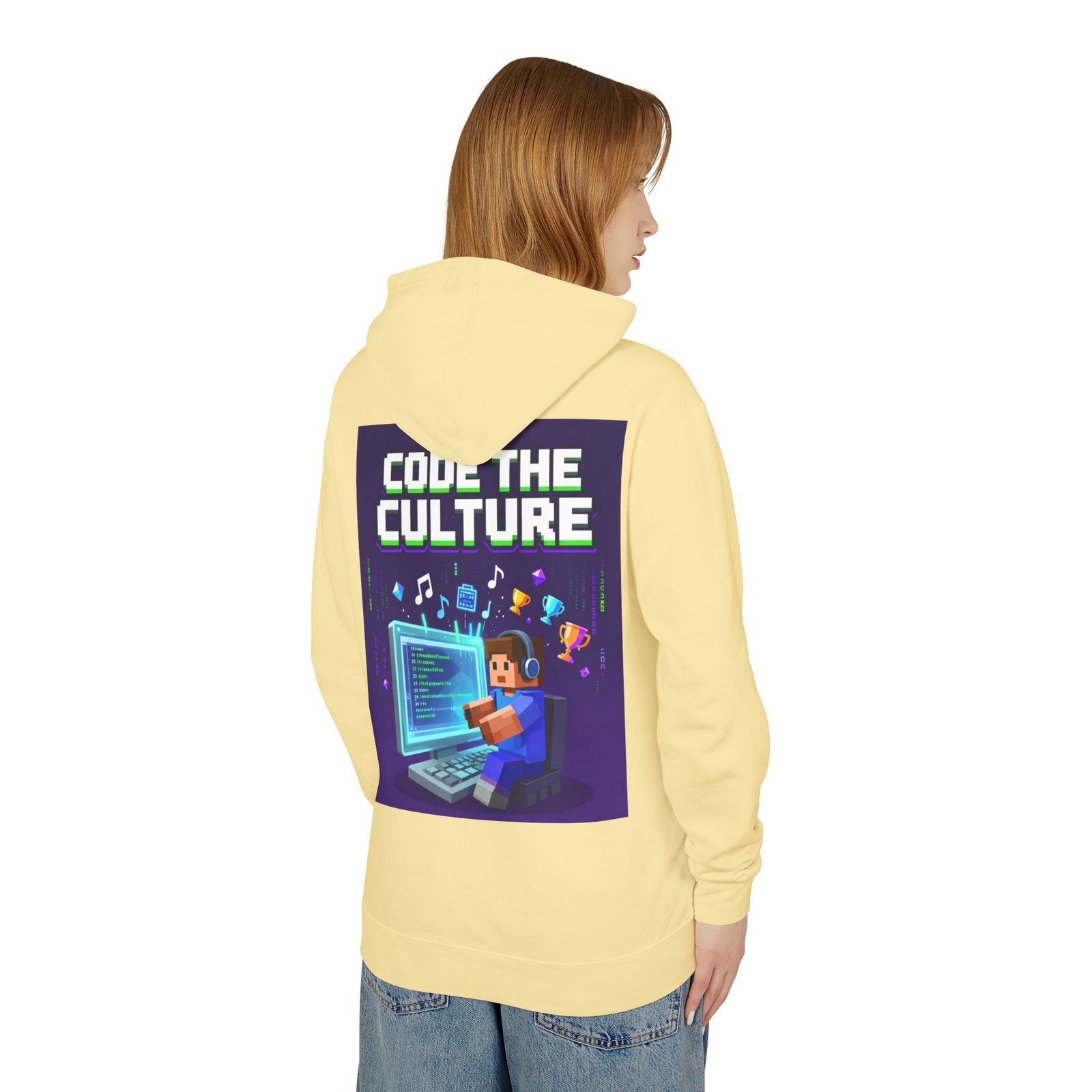 Code the Culture Hoodie — Gamer Programmer Graphic Pullover - Image 28