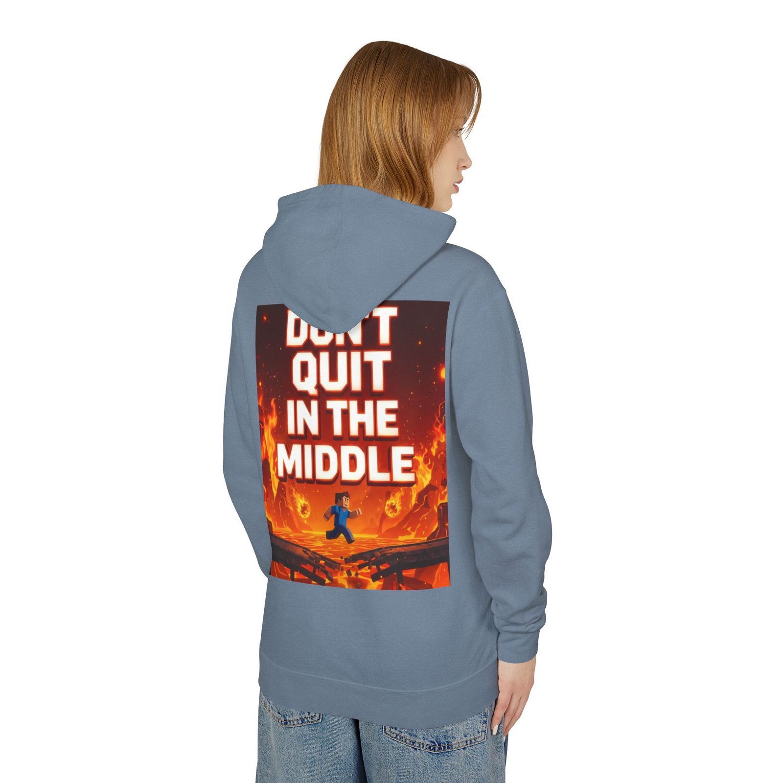 Motivational Hoodie — “Don’t Quit in the Middle” Inspirational Pullover - Image 36
