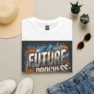 Future In Progress Tee — Urban Graffiti Inspirational T-Shirt