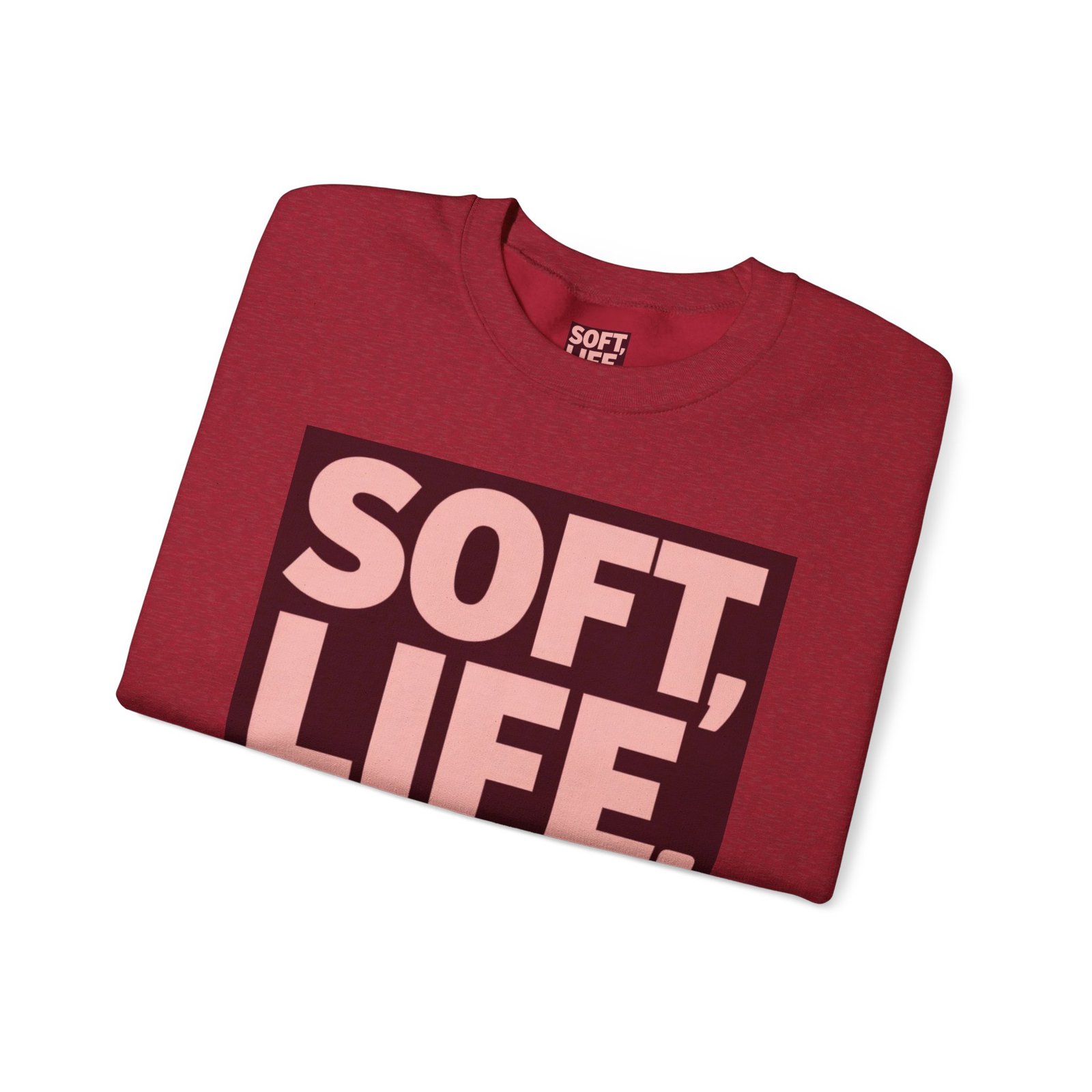 Soft Life Strong Mind Sweatshirt — Inspirational Graphic Crewneck - Image 51