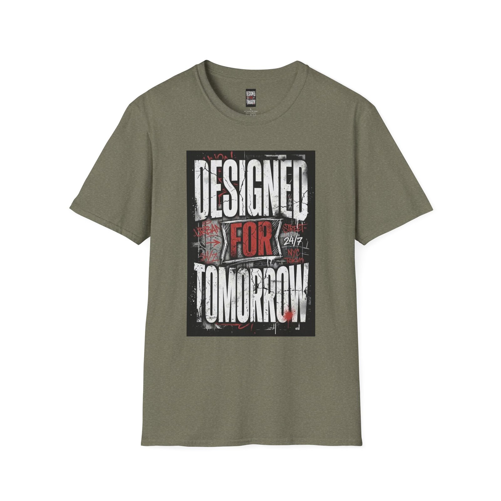 T-Shirt — "Designed for Tomorrow" Graphic Tee - Image 19