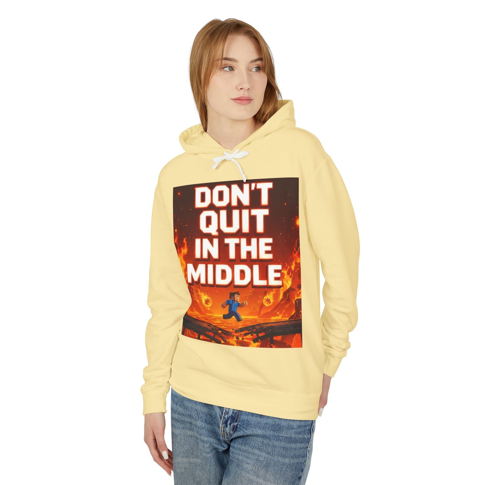 Motivational Hoodie — “Don’t Quit in the Middle” Inspirational Pullover - Image 27