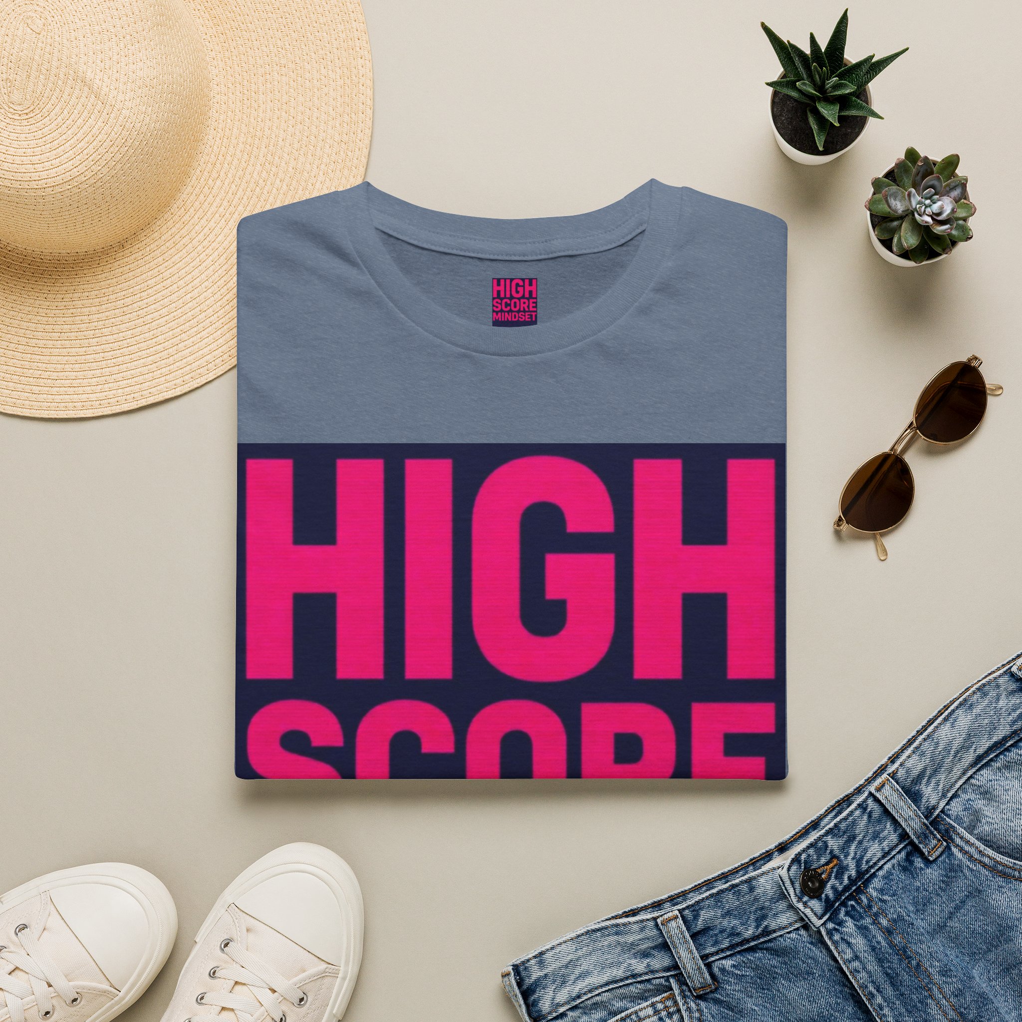 High Score Mindset T-Shirt — Retro Bold Motivational Tee - Image 29