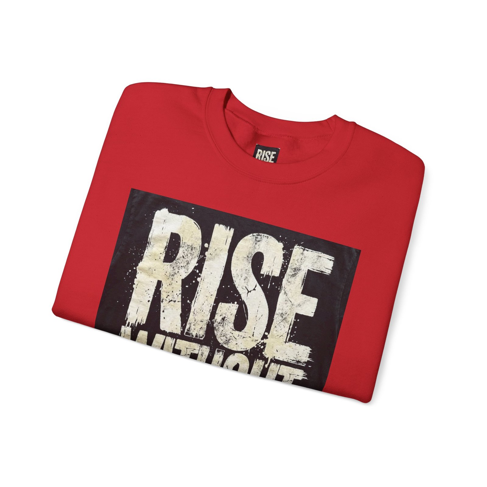 Crewneck Sweatshirt — "RISE WITHOUT PERMISSION" Bold Graphic - Image 47