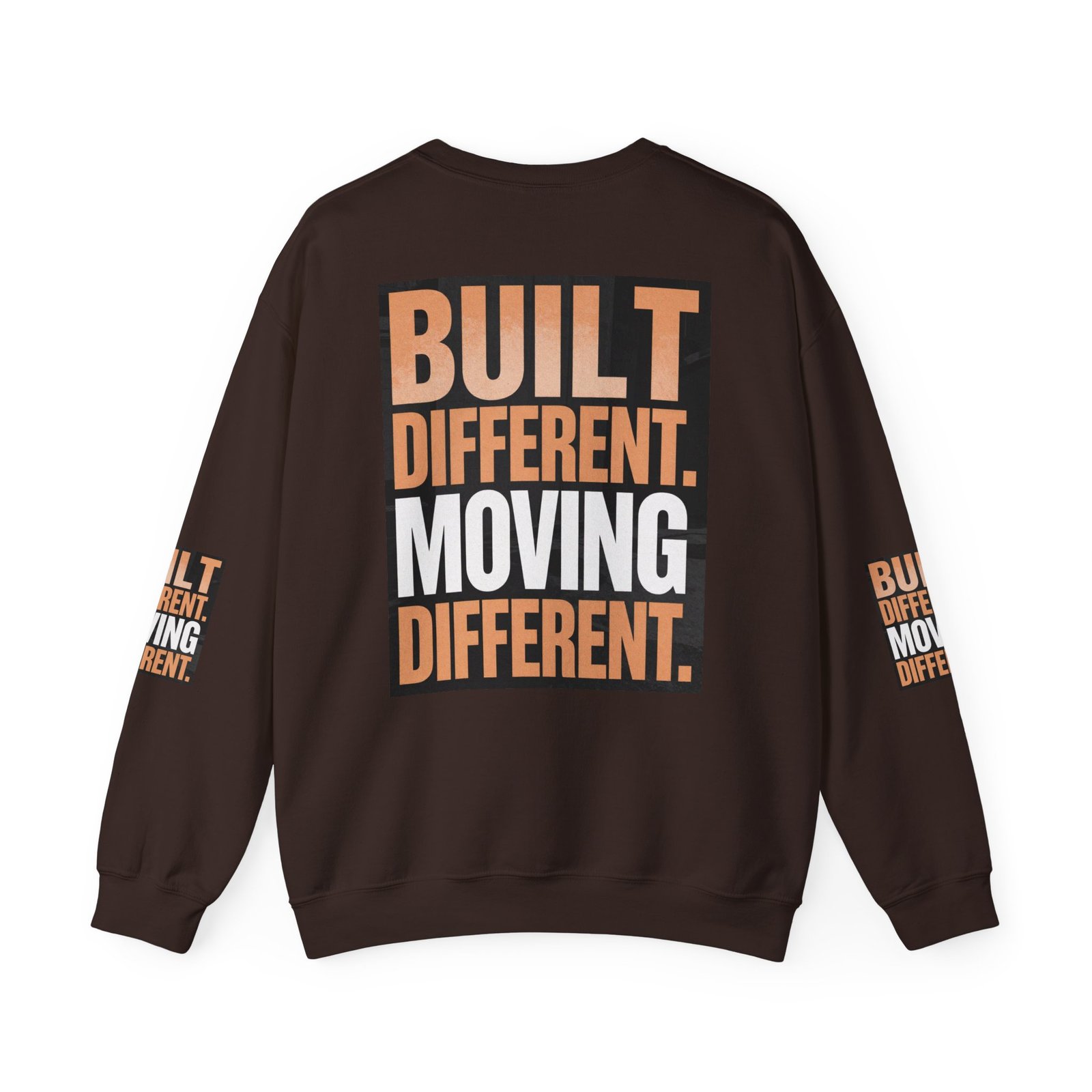 Built Different Crewneck Sweatshirt — "Built Different. Moving Different." Graphic Pullover - Image 26
