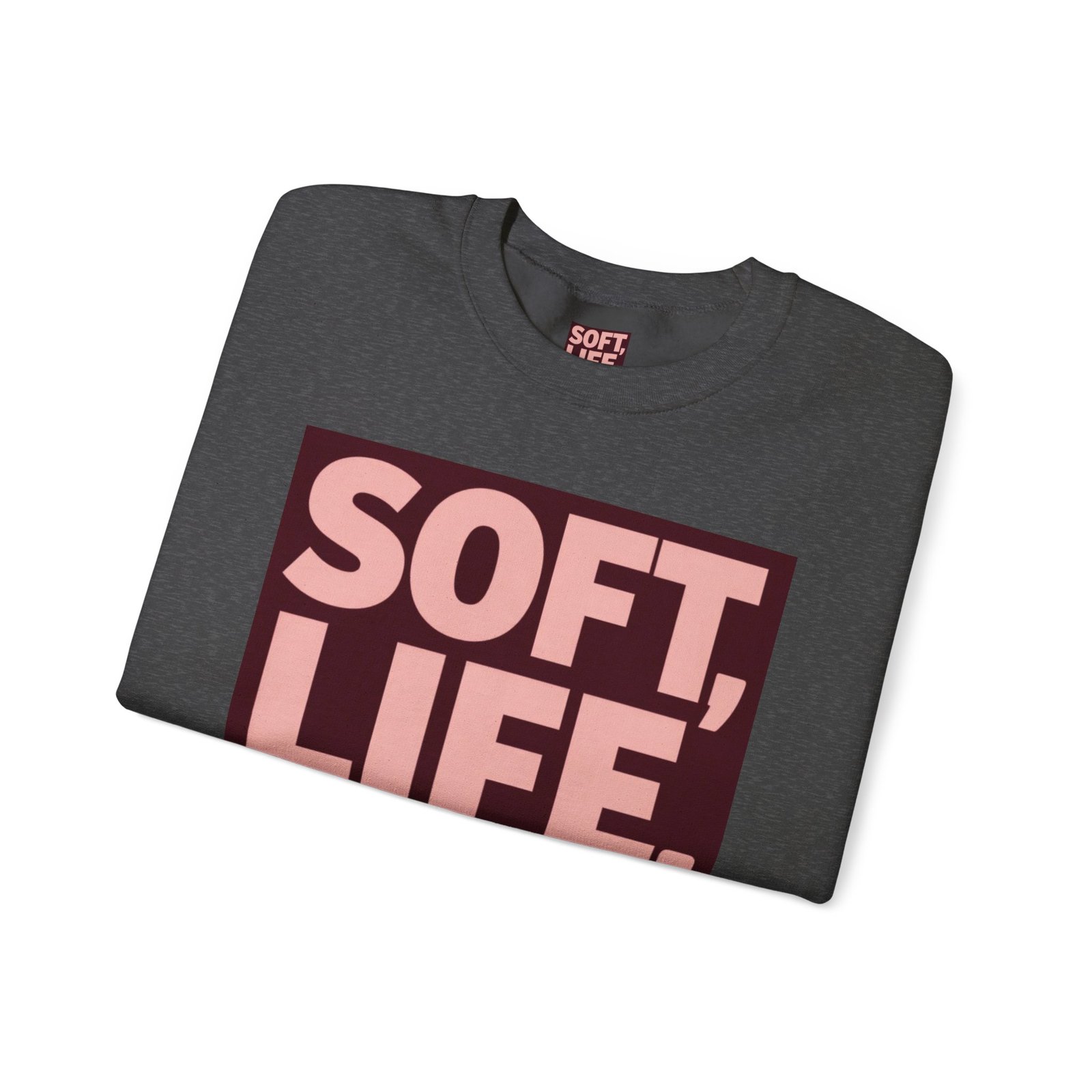 Soft Life Strong Mind Sweatshirt — Inspirational Graphic Crewneck - Image 35