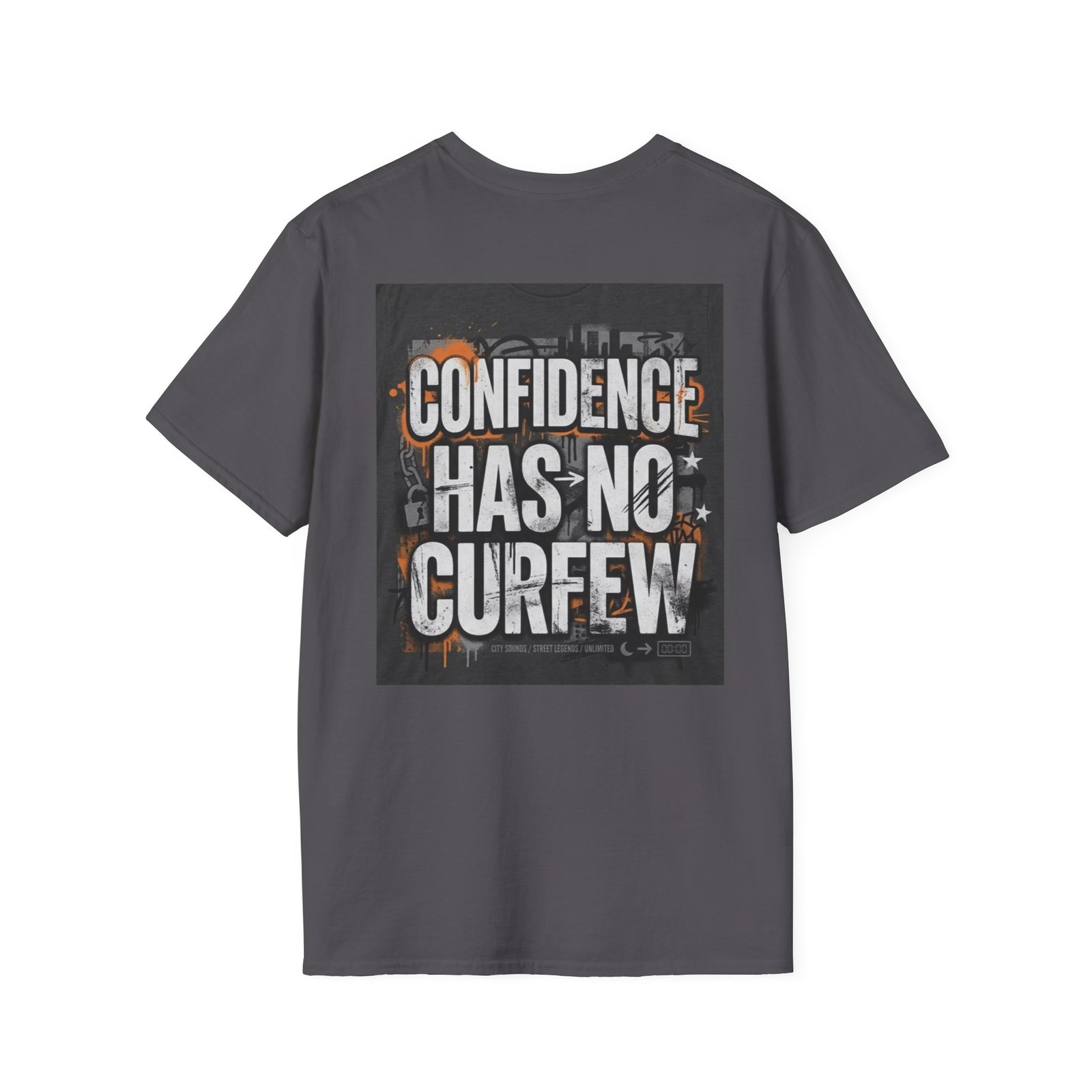 Confidence Has No Curfew T-Shirt — Empowering Urban Graphic Tee - Image 36