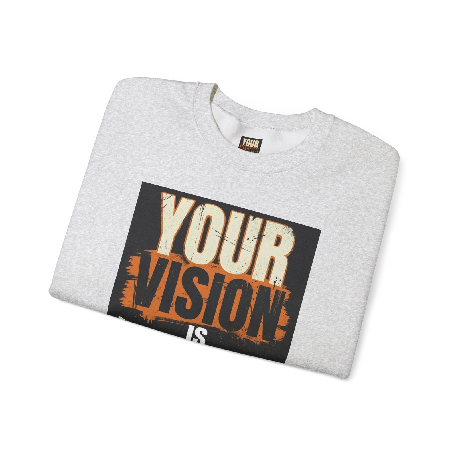Crewneck Sweatshirt — “Your Vision Is Valid” Inspirational Graphic - Image 7
