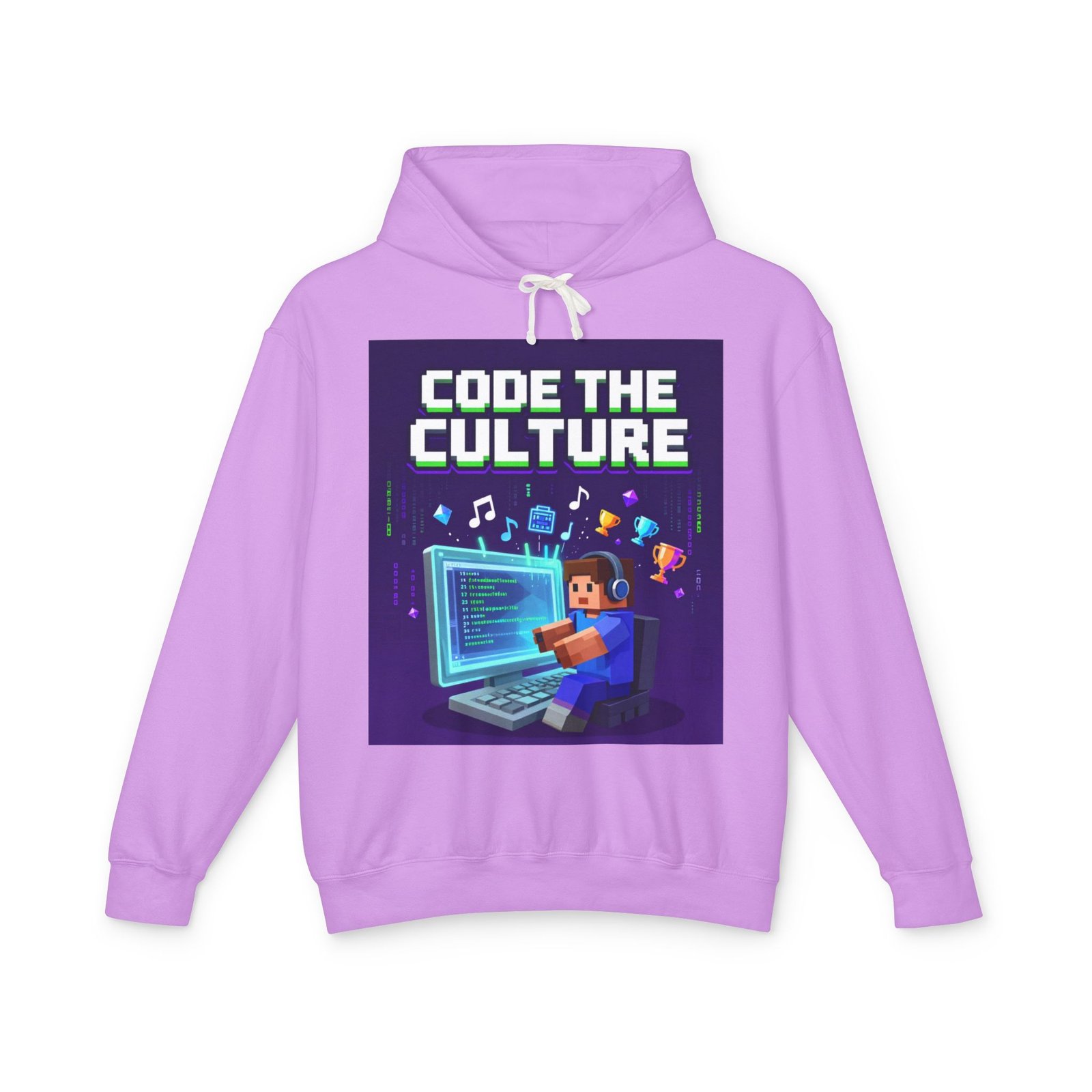 Code the Culture Hoodie — Gamer Programmer Graphic Pullover - Image 13