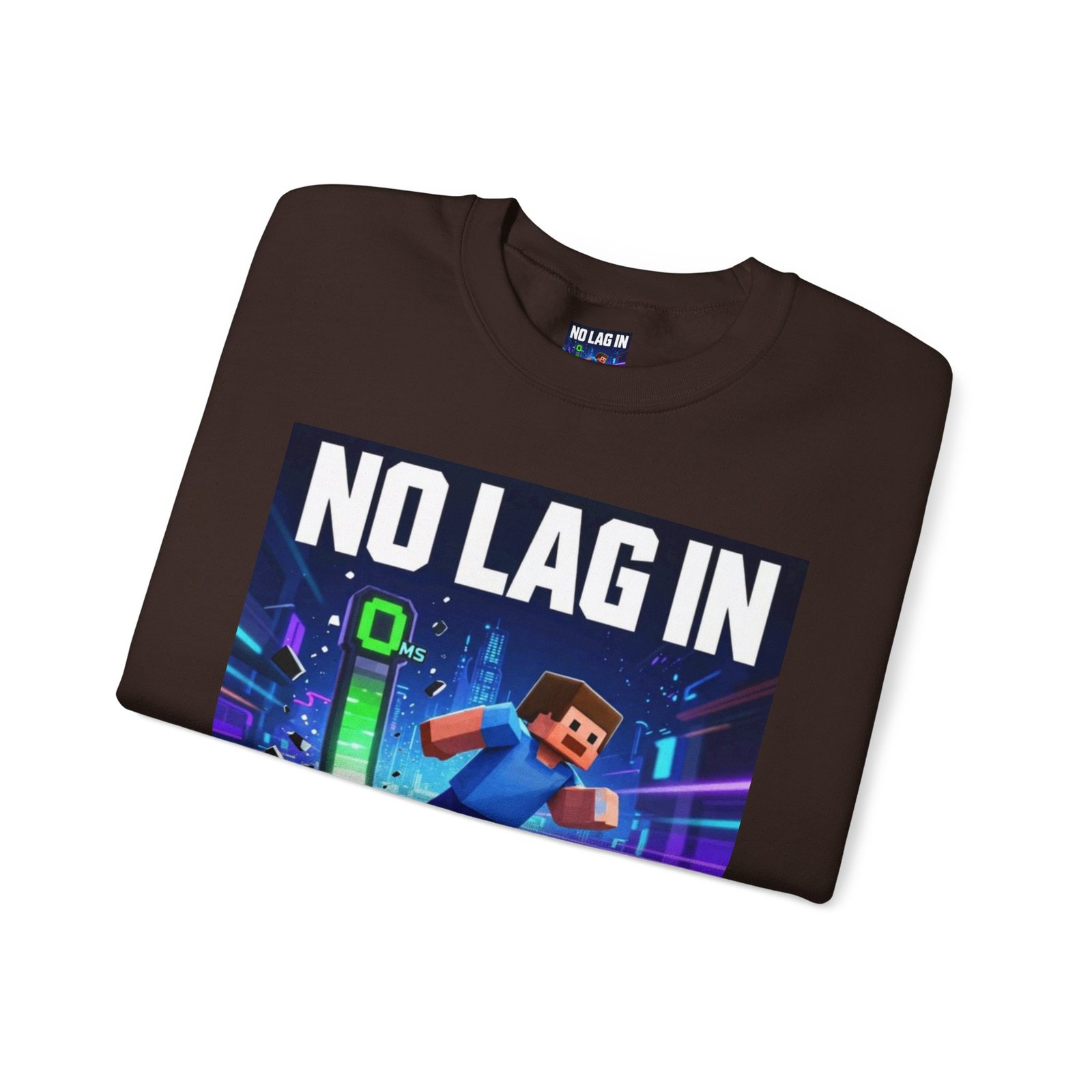 No Lag In My Vision Sweatshirt — Gamer Graphic Crewneck - Image 27
