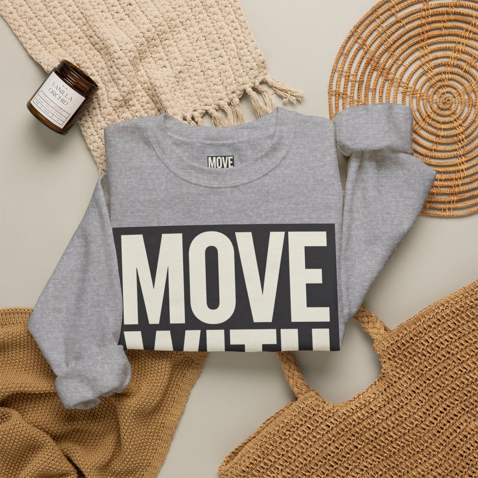 Move With Intention Crewneck Sweatshirt - Image 24