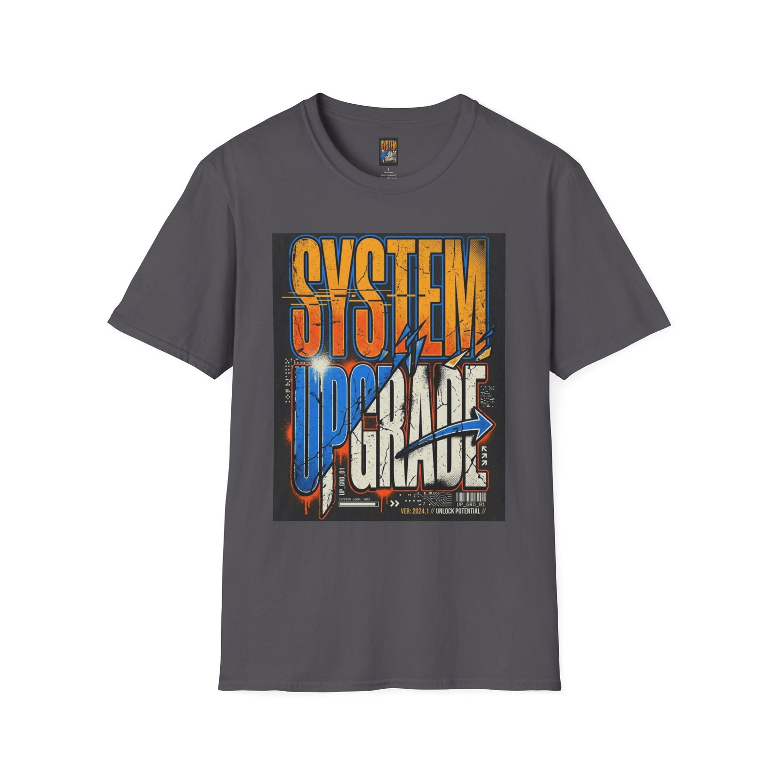 System Upgrade T-Shirt — Retro Tech Graphic Tee - Image 35