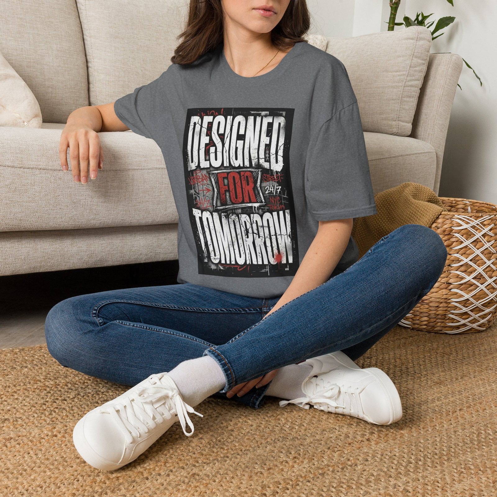 T-Shirt — "Designed for Tomorrow" Graphic Tee - Image 22