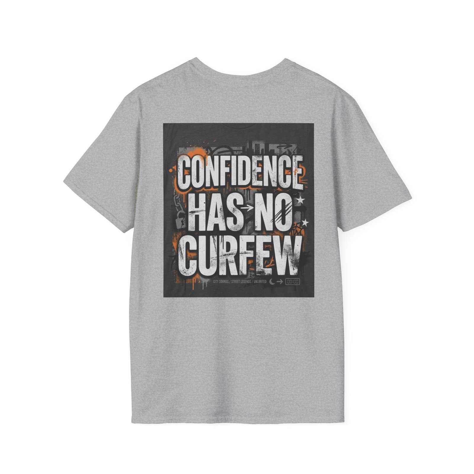 Confidence Has No Curfew T-Shirt — Empowering Urban Graphic Tee - Image 16