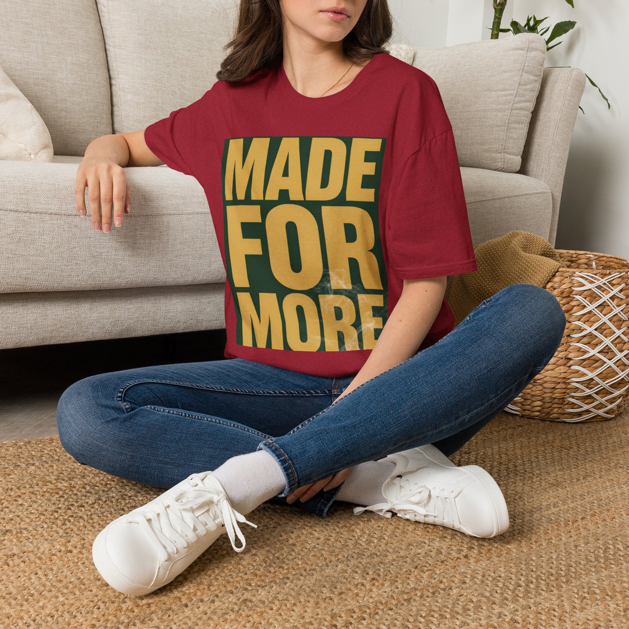 Made For More Graphic T-Shirt — Bold Motivational Cotton Tee - Image 46