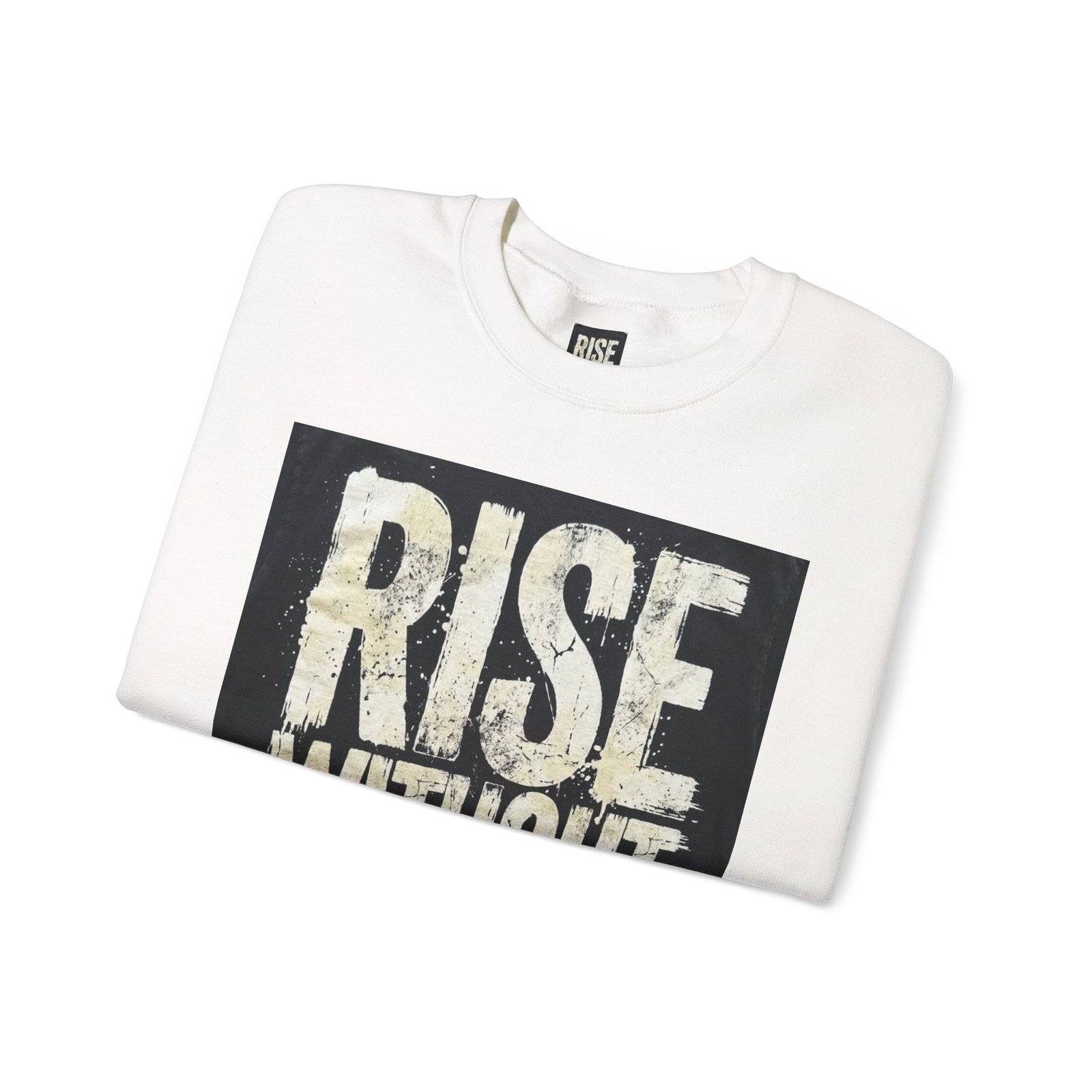 Crewneck Sweatshirt — "RISE WITHOUT PERMISSION" Bold Graphic - Image 3