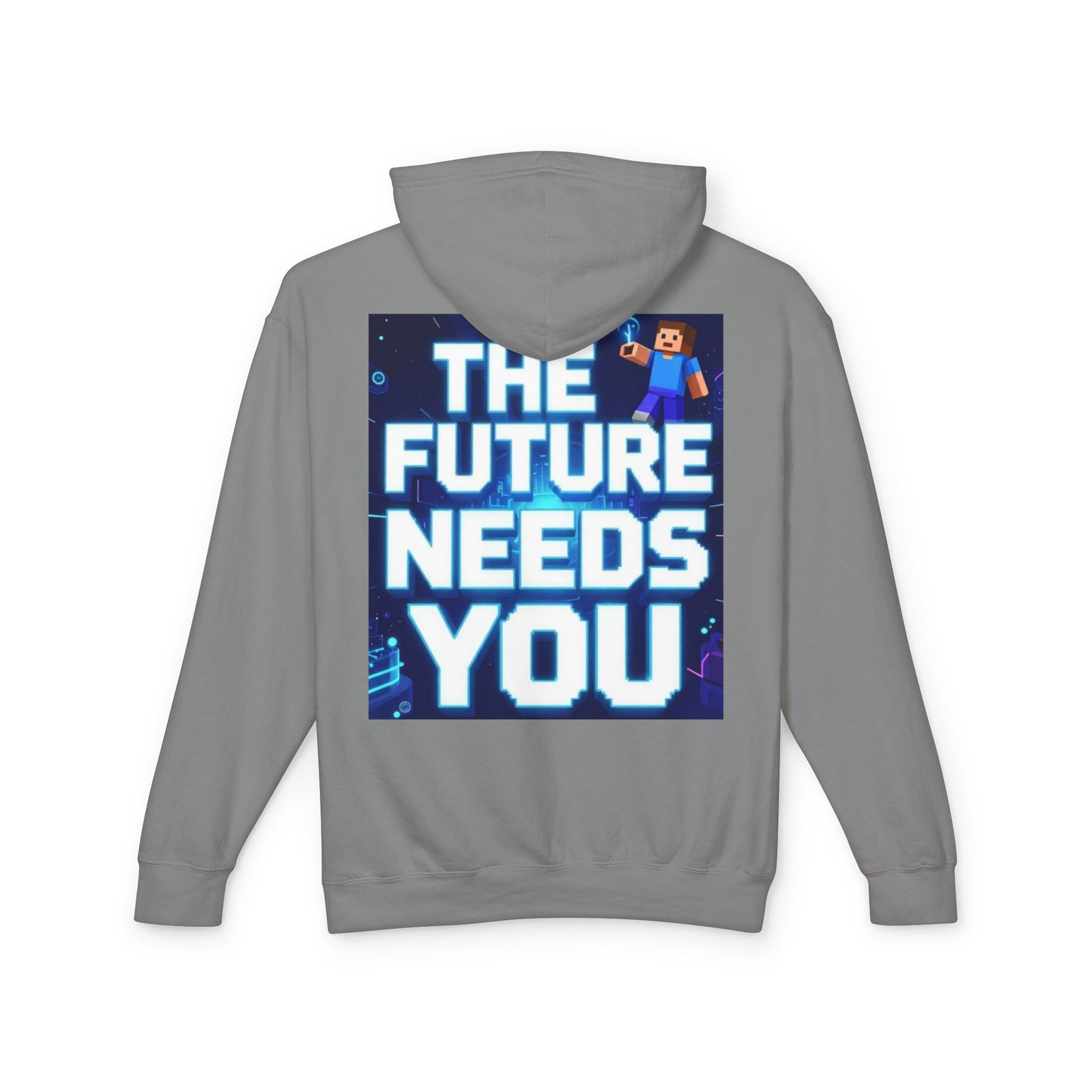 Hoodie — "The Future Needs You" Motivational Graphic Hoodie - Image 30
