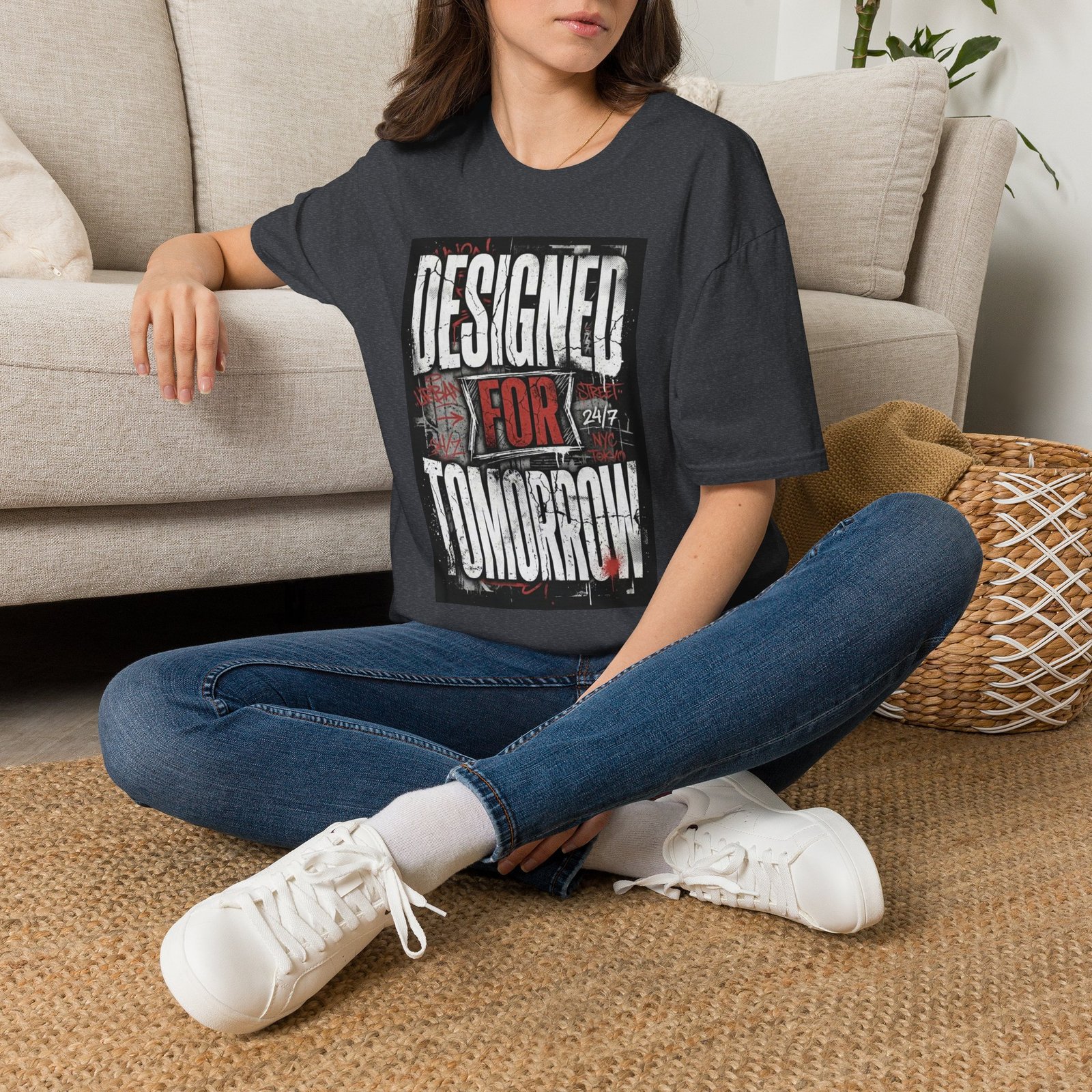 T-Shirt — "Designed for Tomorrow" Graphic Tee - Image 38