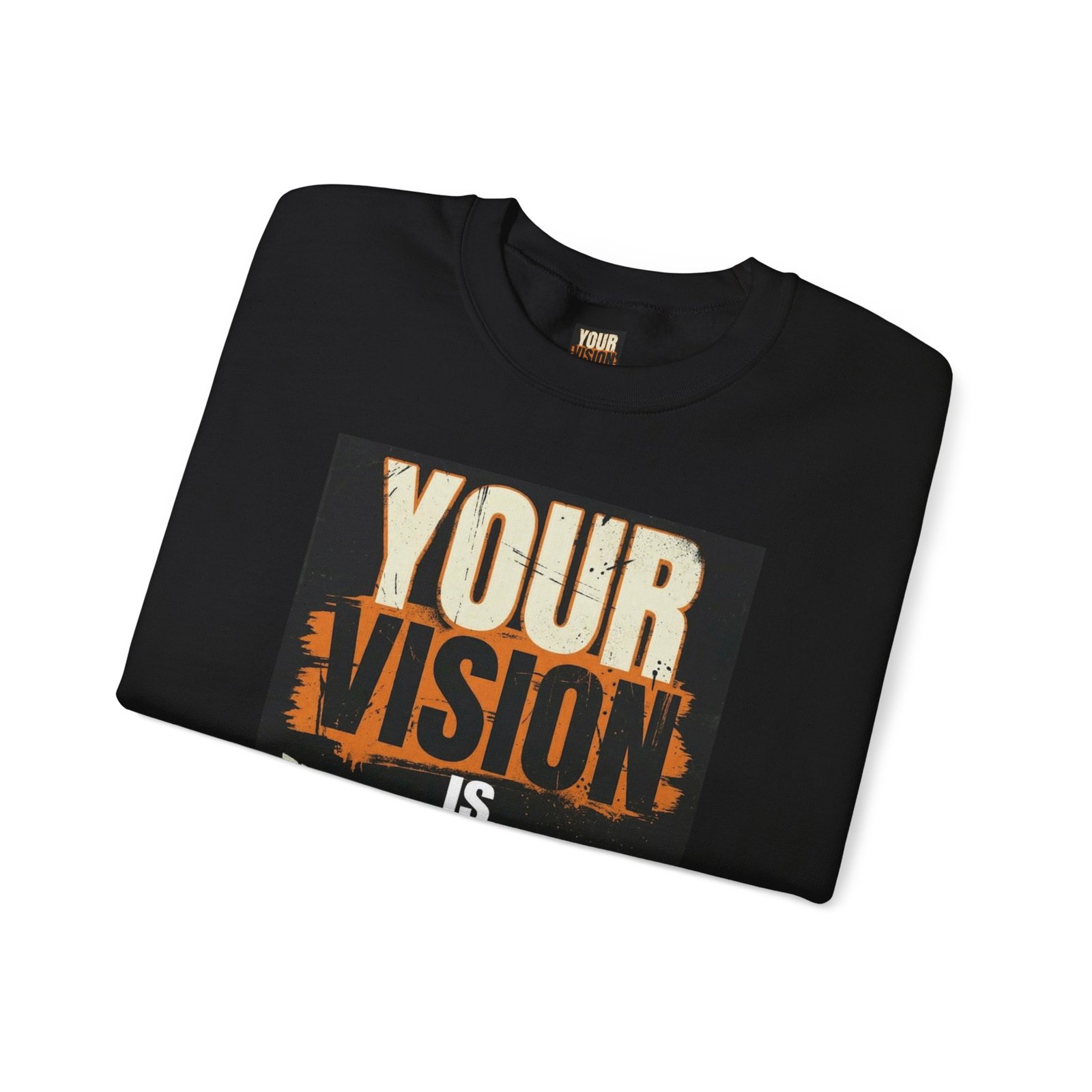 Crewneck Sweatshirt — “Your Vision Is Valid” Inspirational Graphic - Image 19