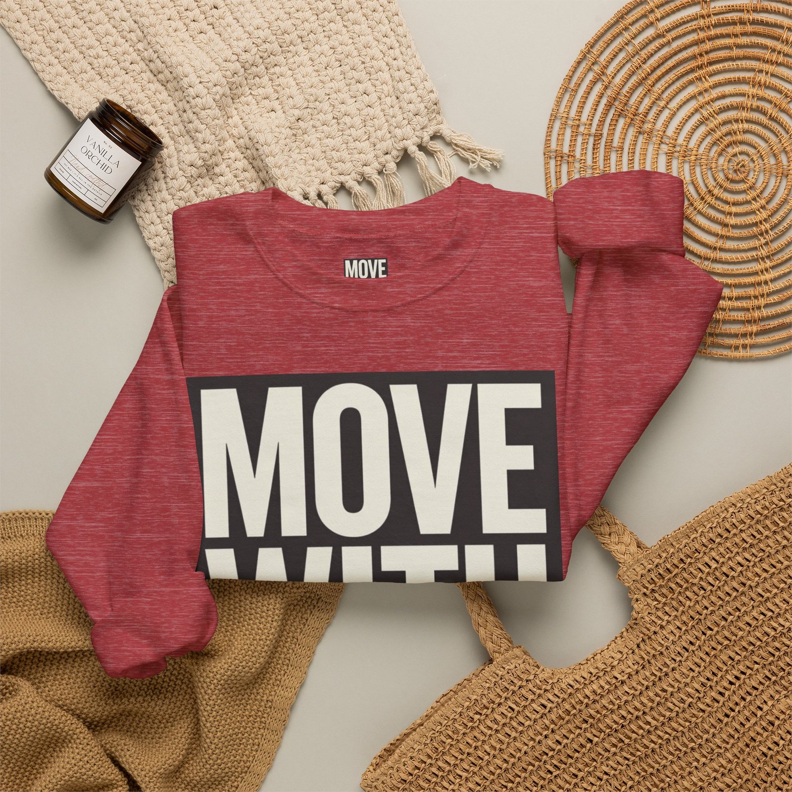 Move With Intention Crewneck Sweatshirt - Image 44